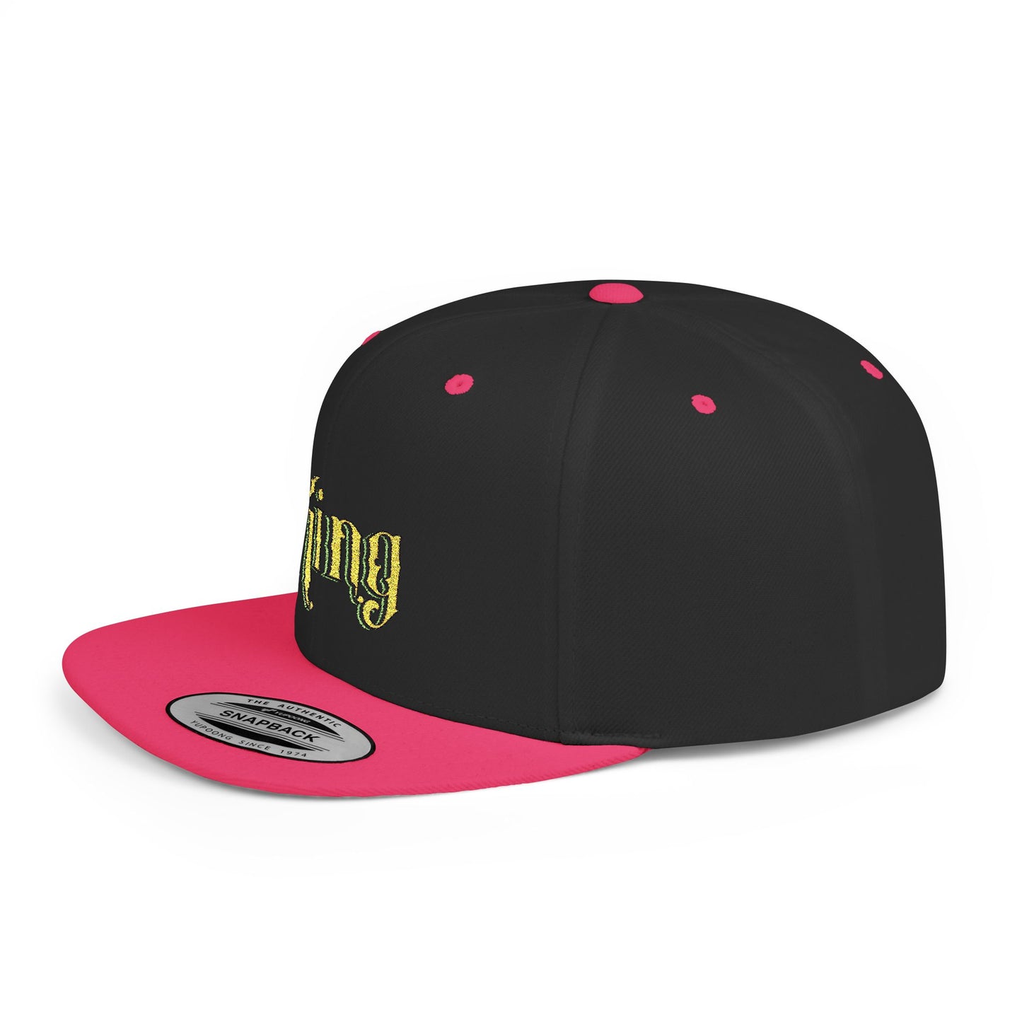 Lion's Main Apparel Royalty King Flat Bill Snapback Hat