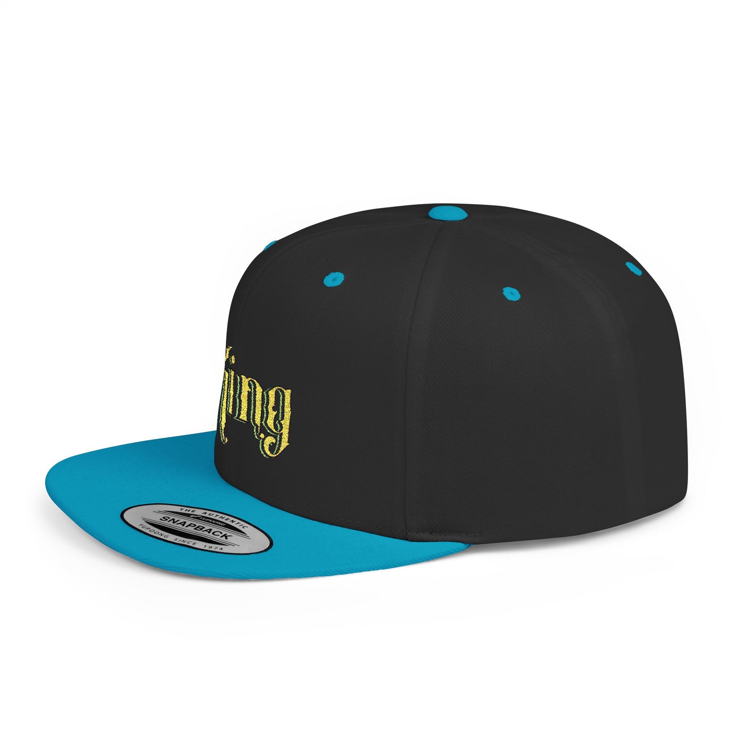Lion's Main Apparel Royalty King Flat Bill Snapback Hat