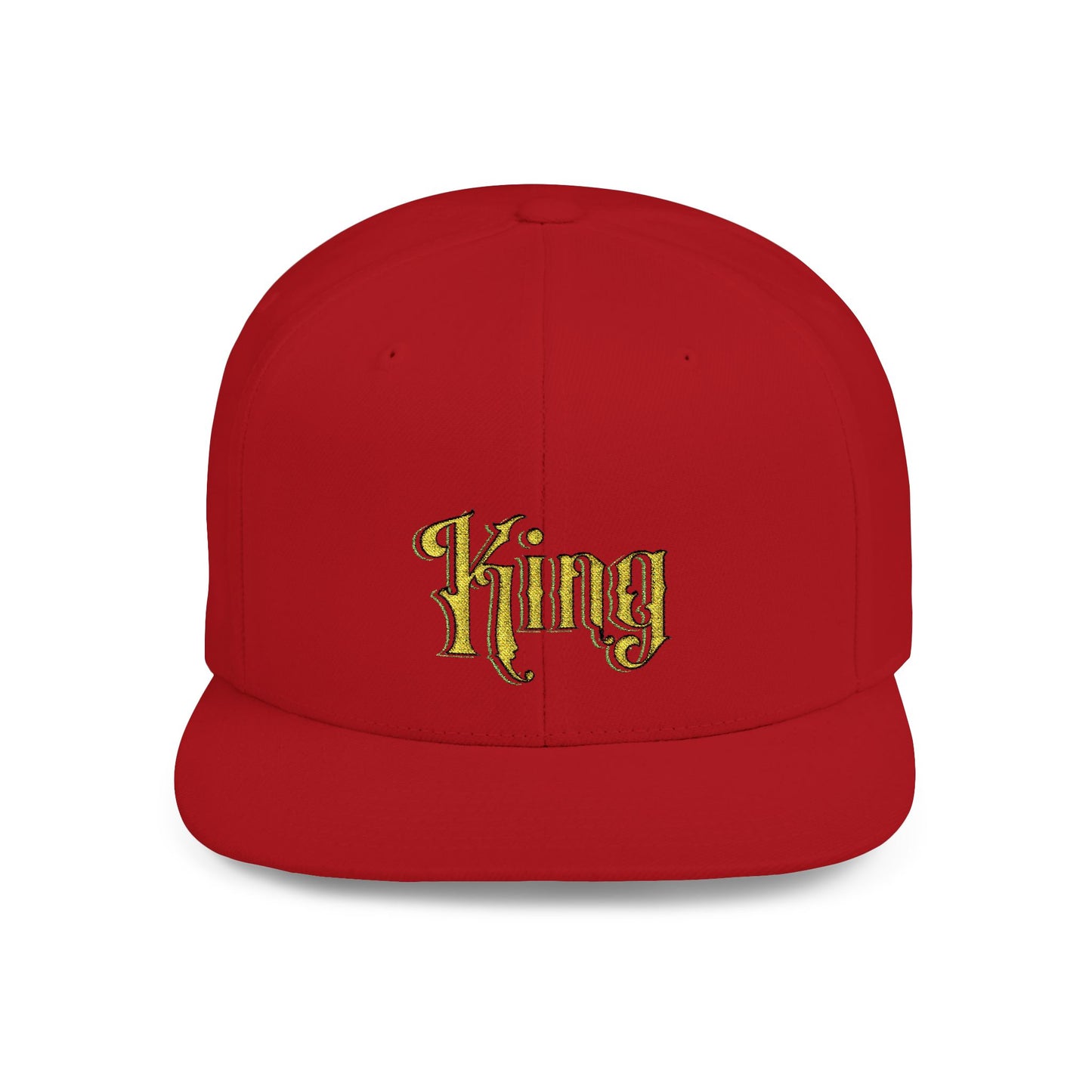 Lion's Main Apparel Royalty King Flat Bill Snapback Hat