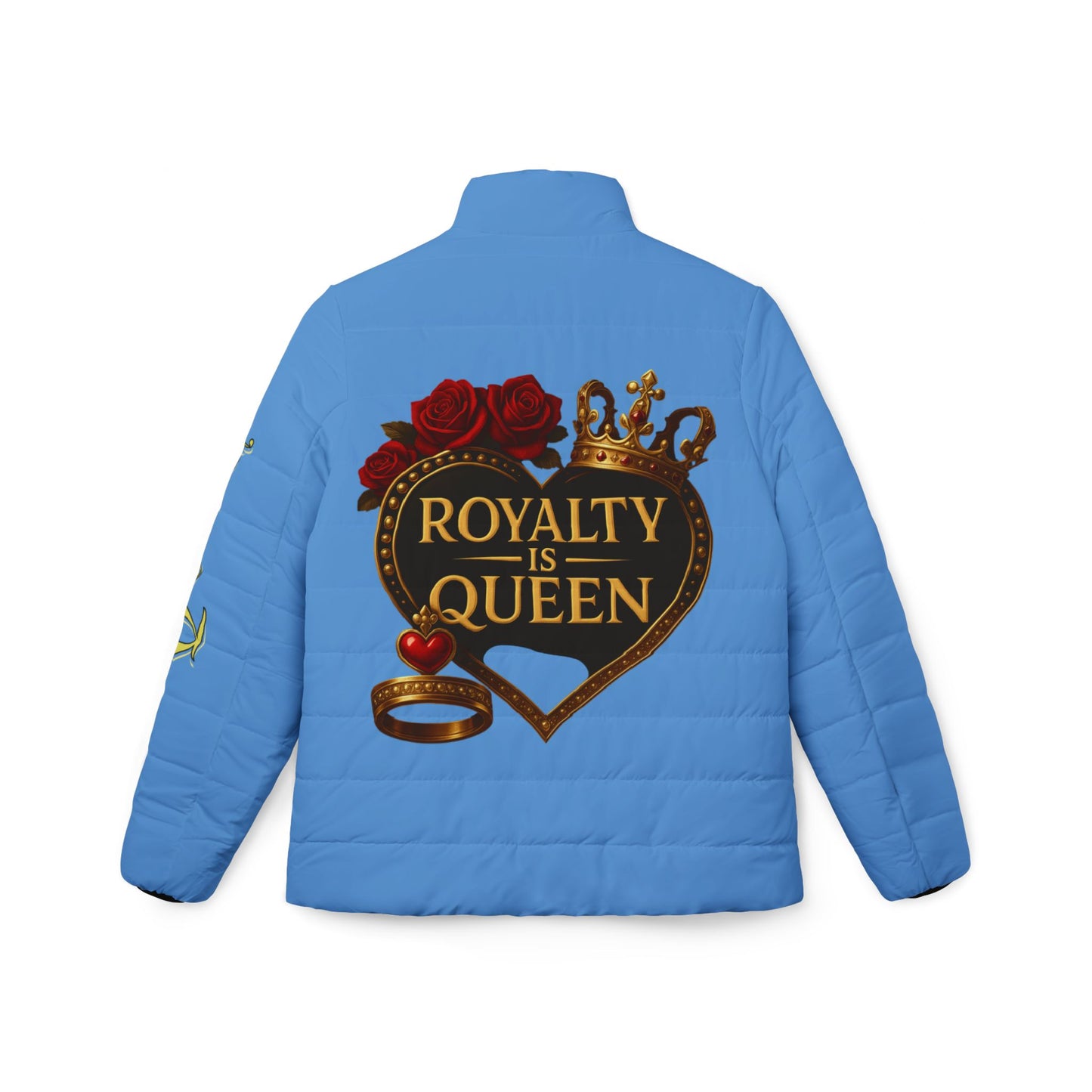 Lion's Main Apparel Royalty is Queen-Inspired Women’s Puffer Jacket