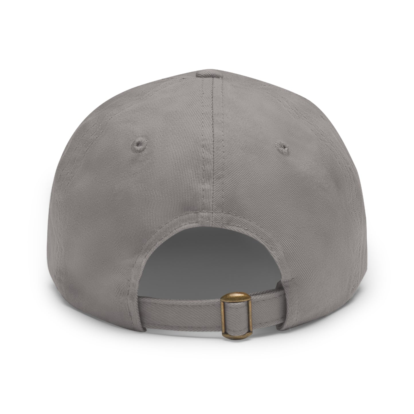 Stylish Lion's Main Apparel Dad Hat with Leather Patch