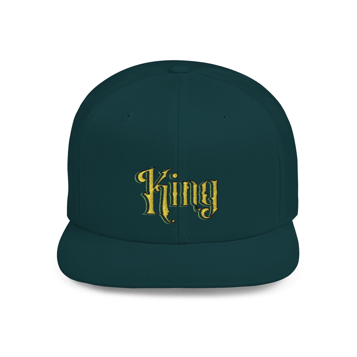Lion's Main Apparel Royalty King Flat Bill Snapback Hat