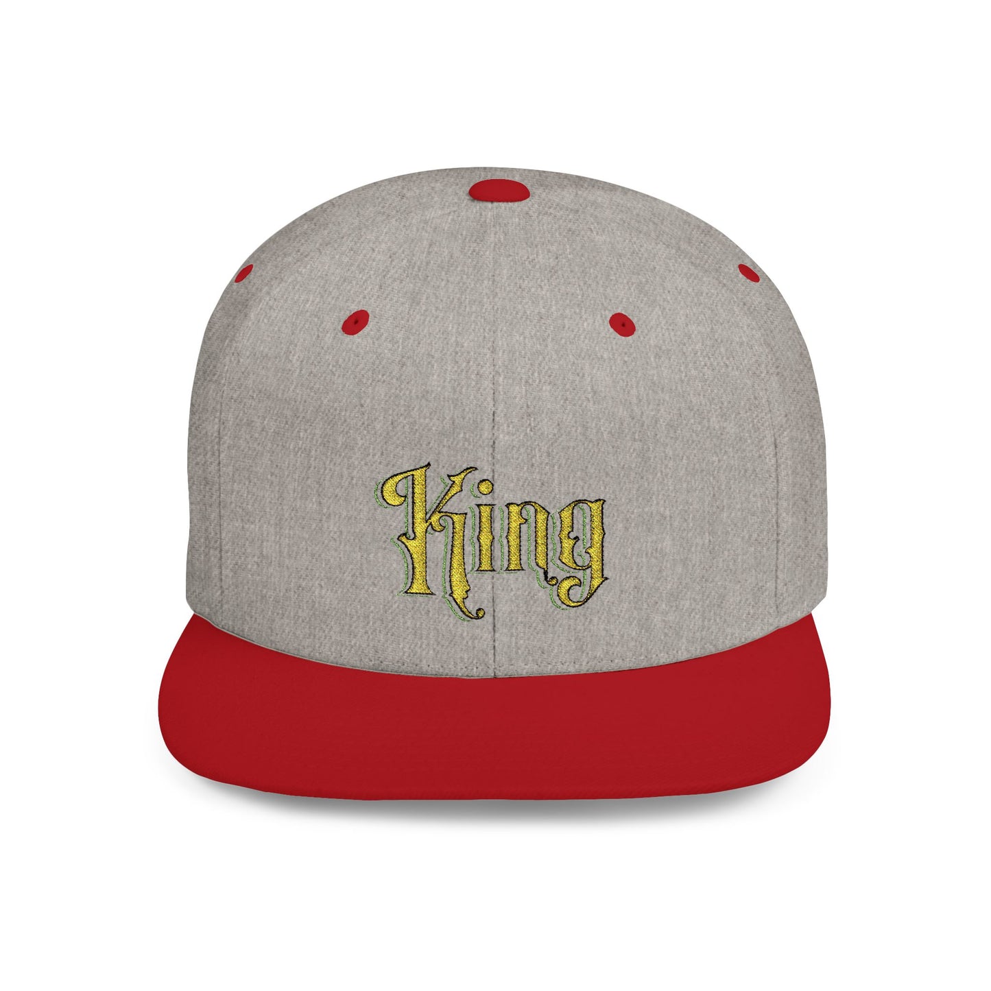 Lion's Main Apparel Royalty King Flat Bill Snapback Hat