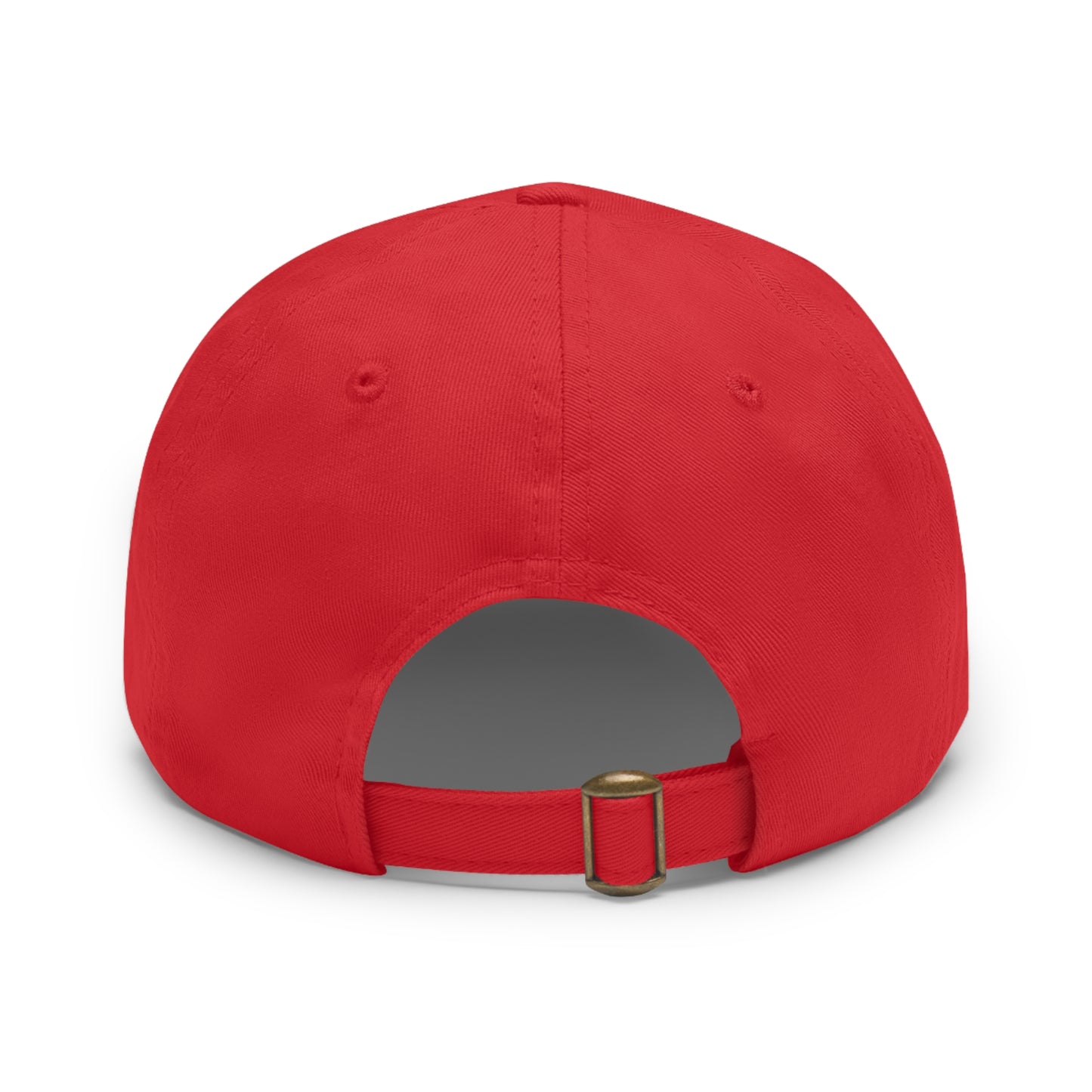 Stylish Lion's Main Apparel Dad Hat with Leather Patch