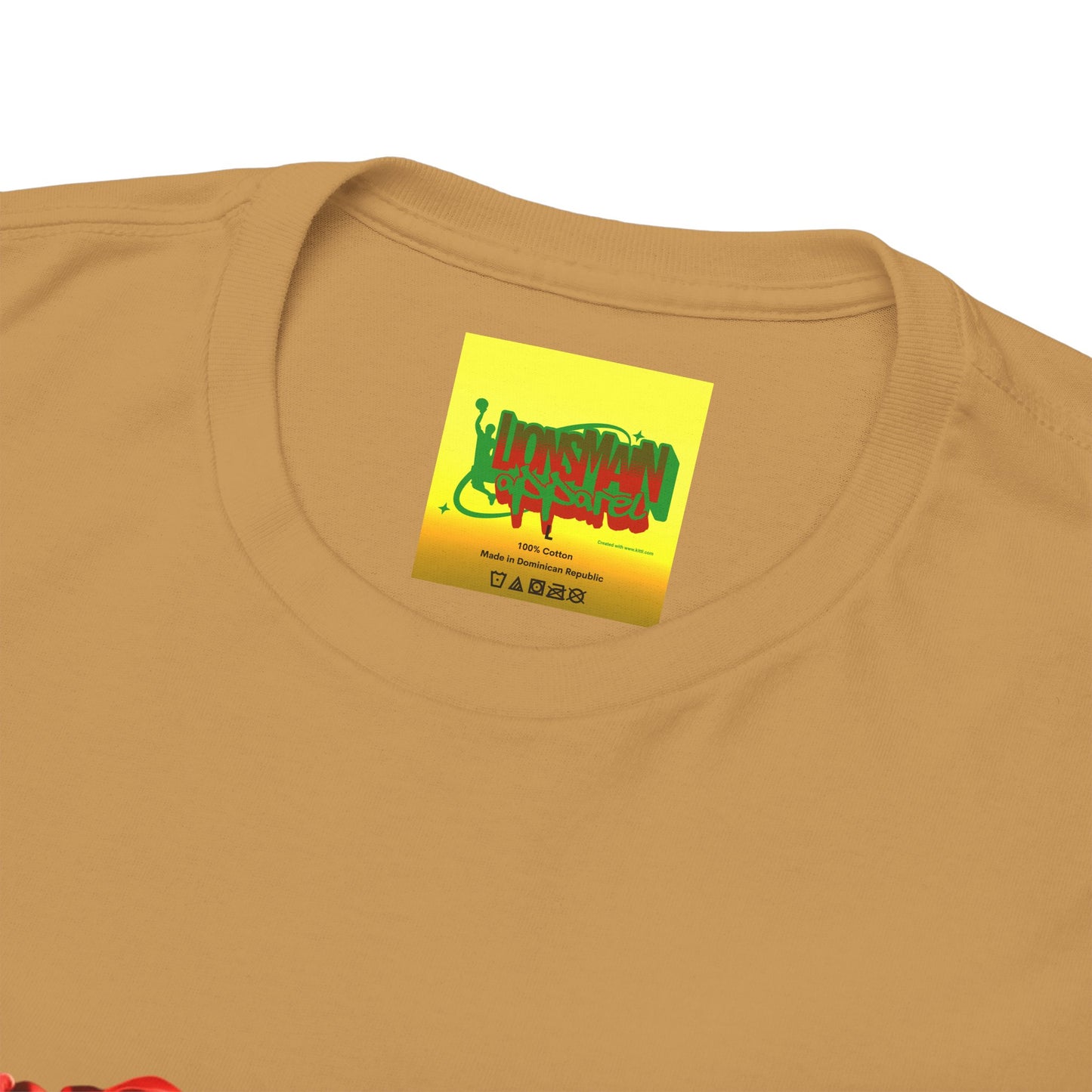 Lion's Main Apparel Royalty is King-Themed Unisex Heavy Cotton Tee