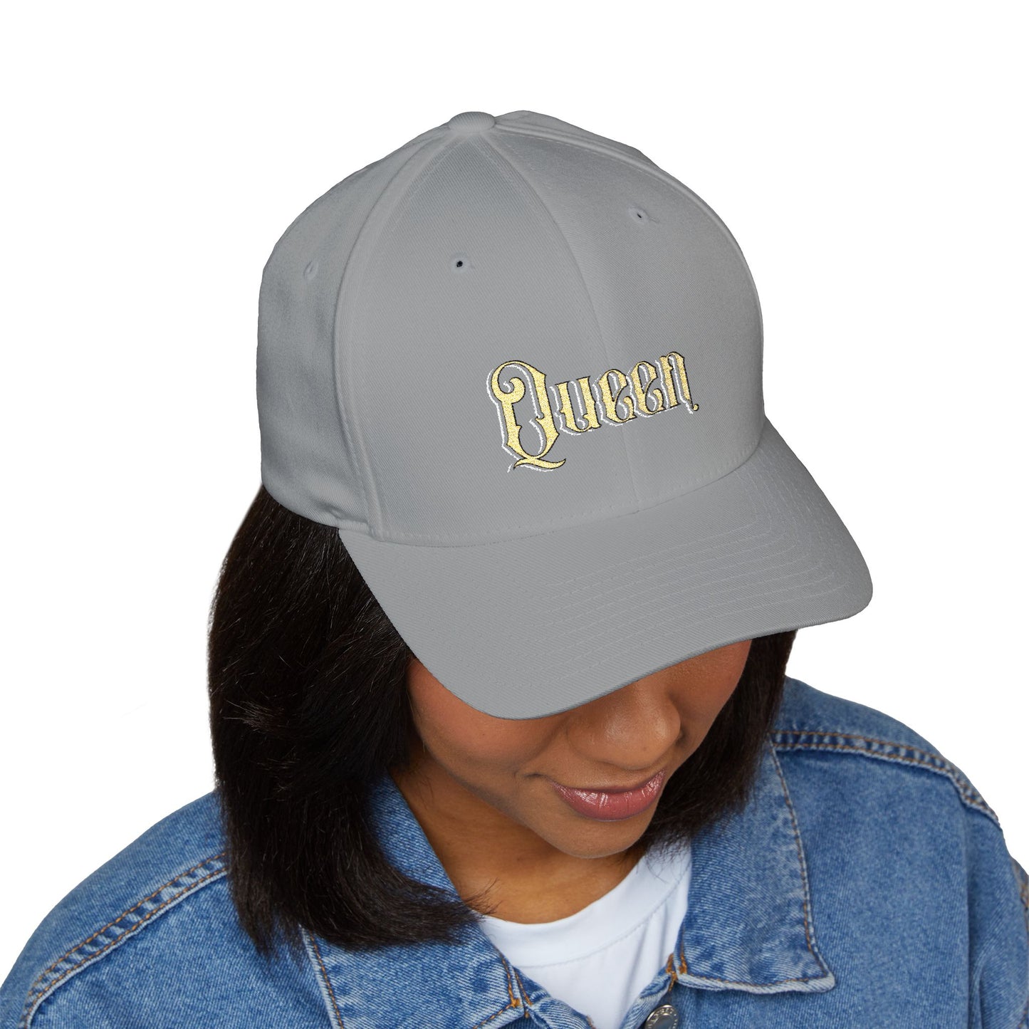 Lion's Main Apparel Royalty is Queen Embroidered Cap