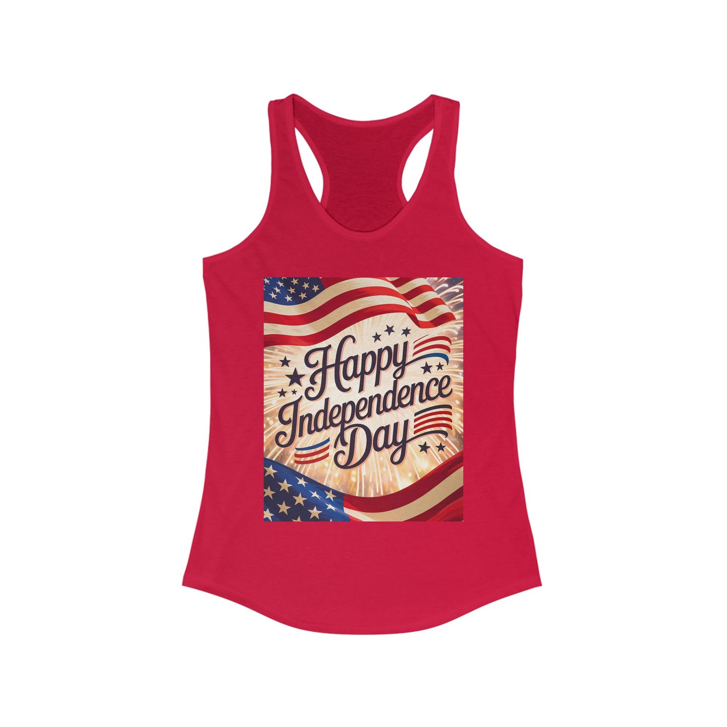 Lion's Main Apparel Independence Day Racerback Tank