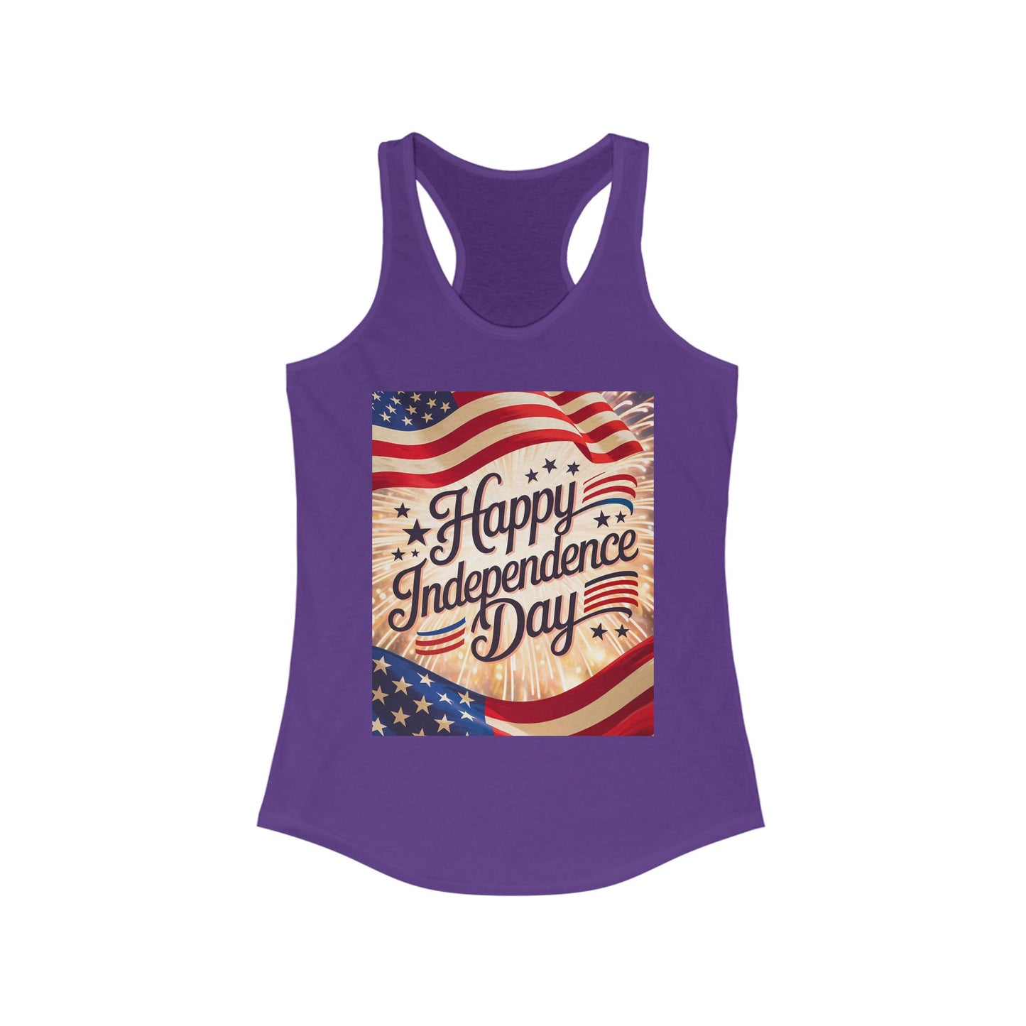 Lion's Main Apparel Independence Day Racerback Tank