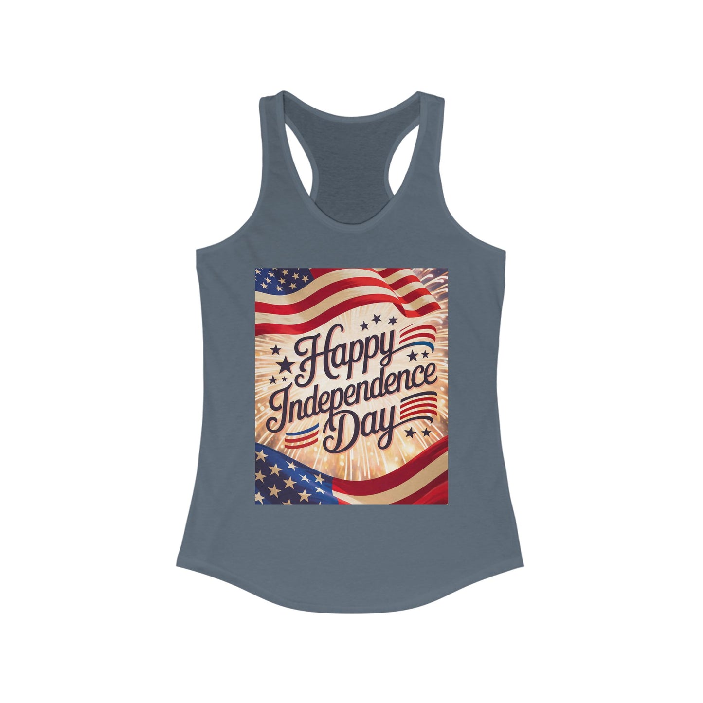 Lion's Main Apparel Independence Day Racerback Tank