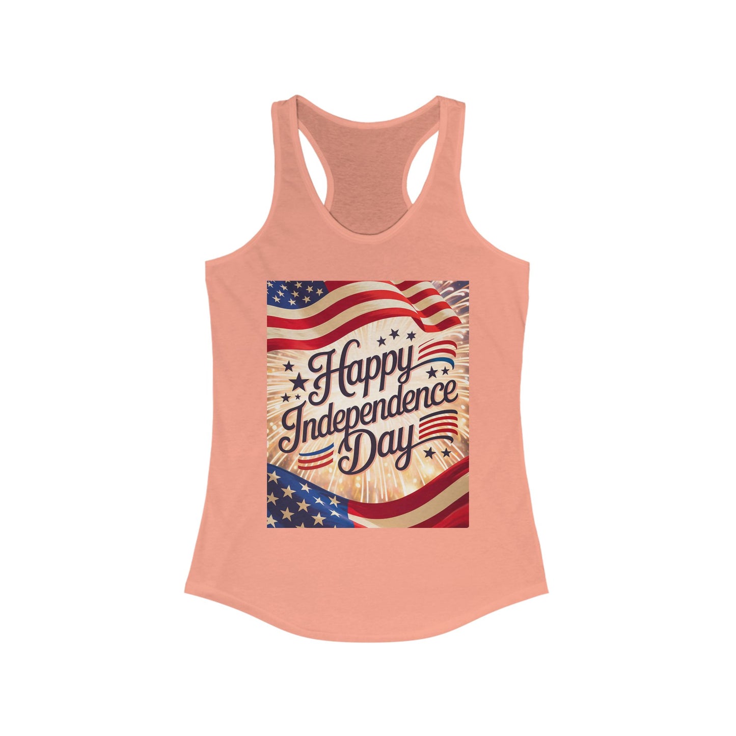 Lion's Main Apparel Independence Day Racerback Tank