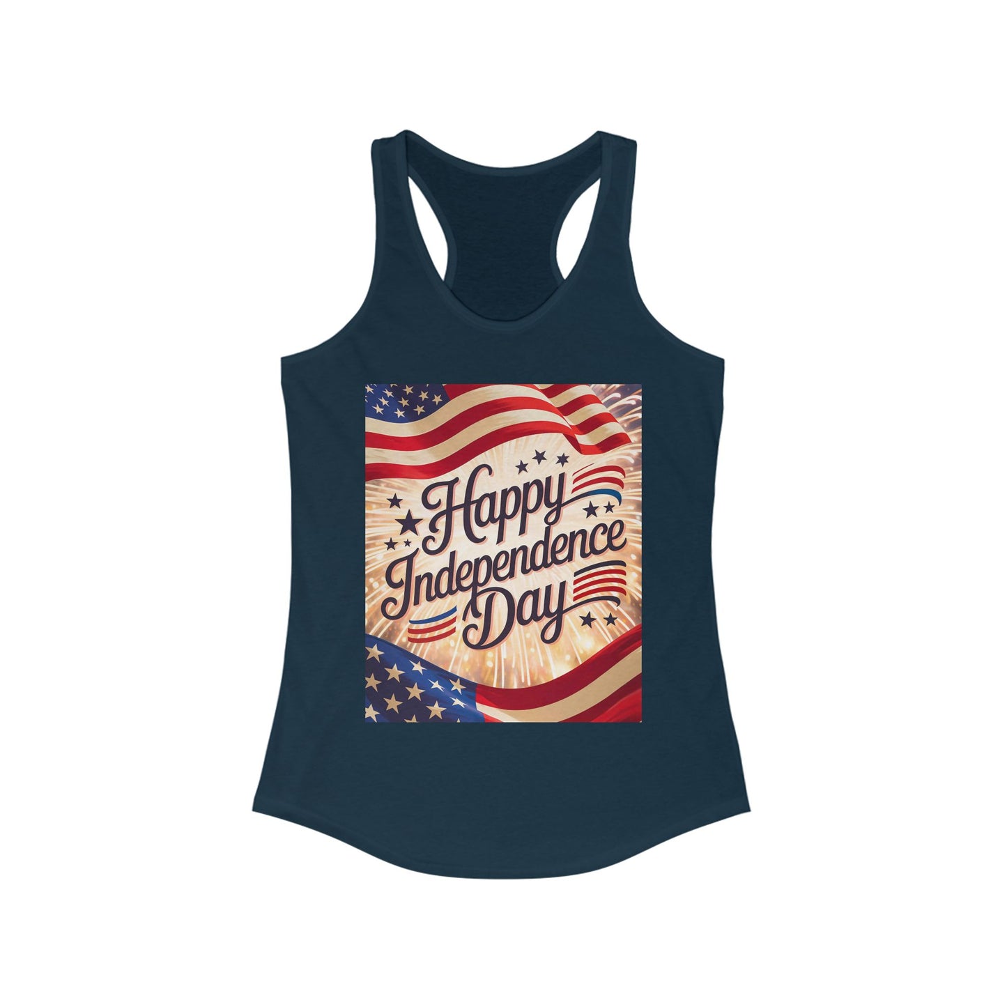 Lion's Main Apparel Independence Day Racerback Tank