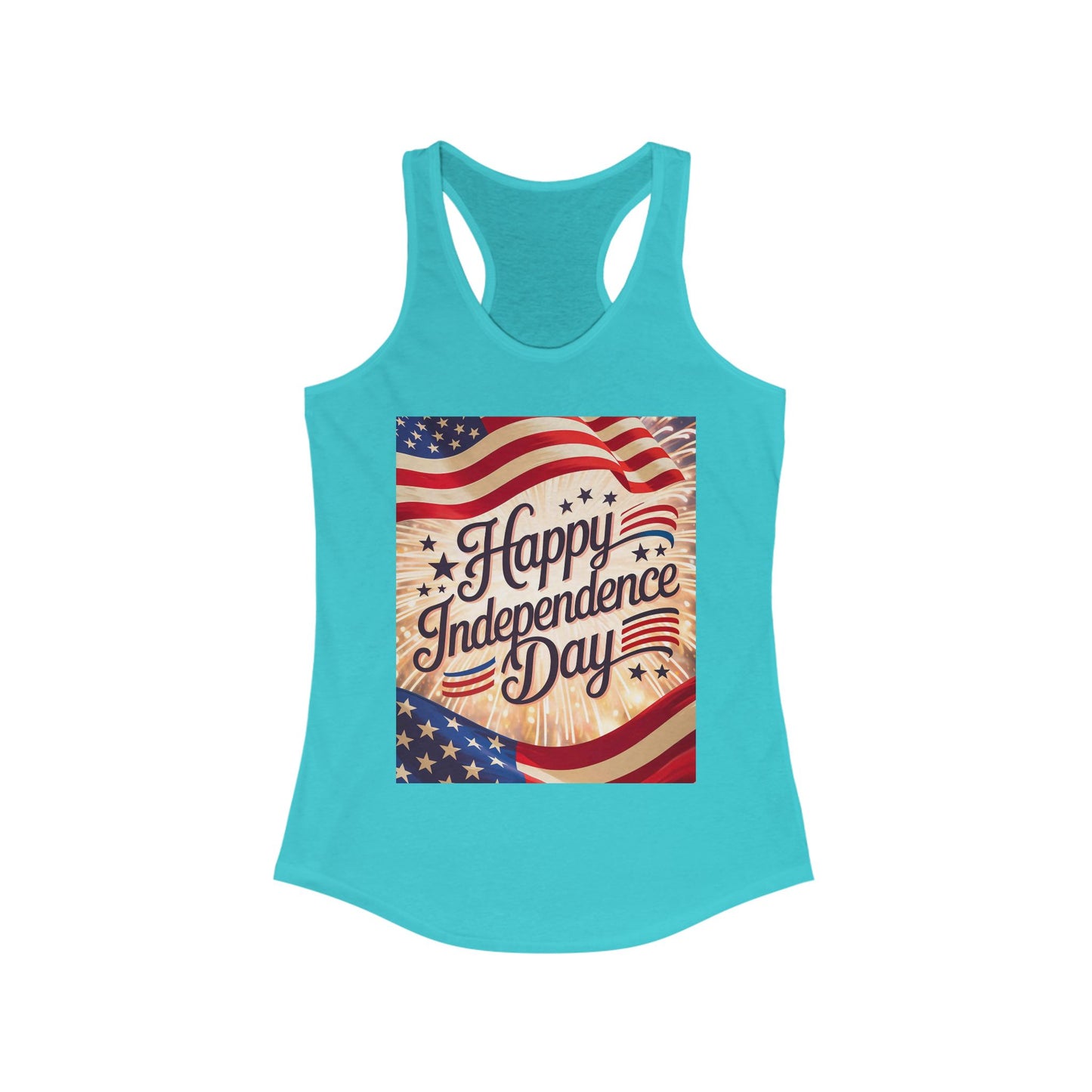 Lion's Main Apparel Independence Day Racerback Tank