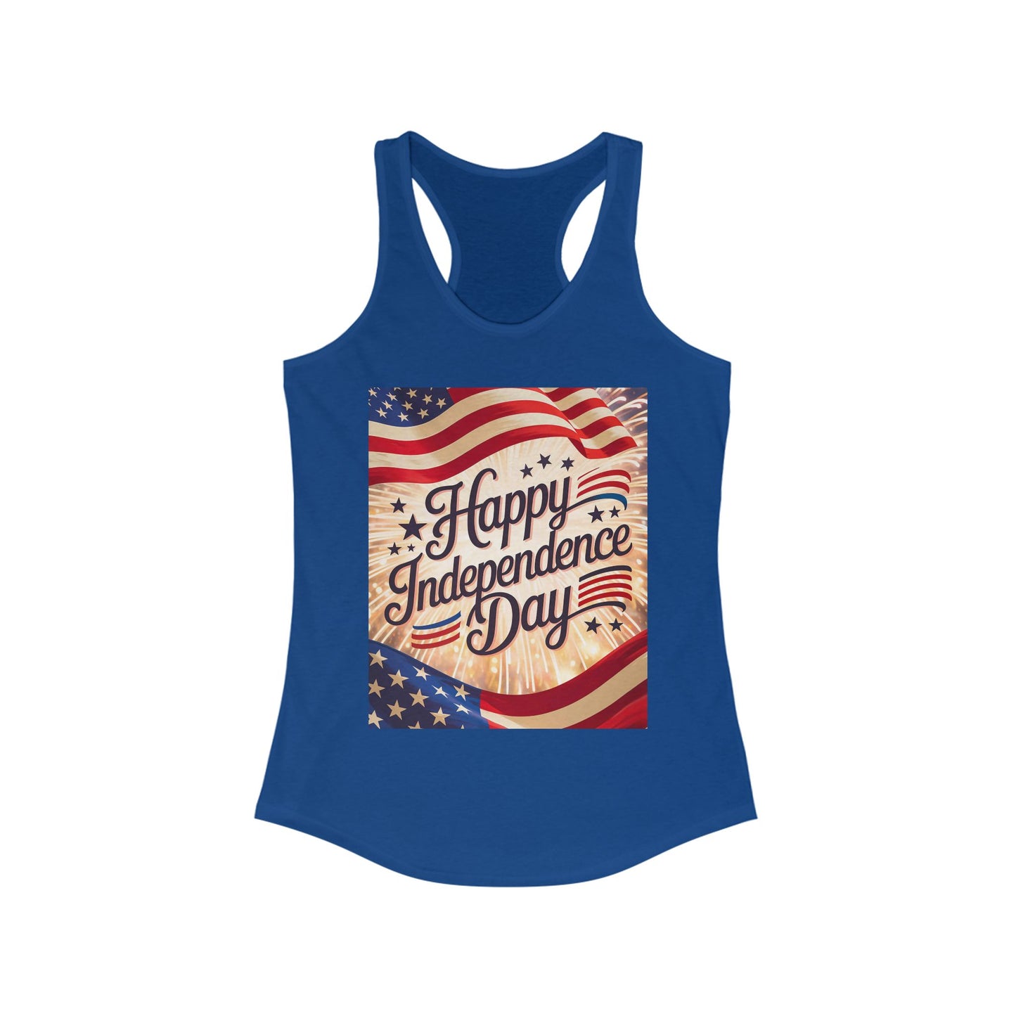 Lion's Main Apparel Independence Day Racerback Tank