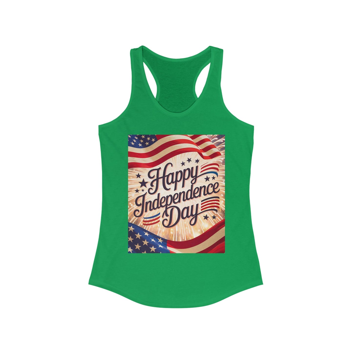 Lion's Main Apparel Independence Day Racerback Tank