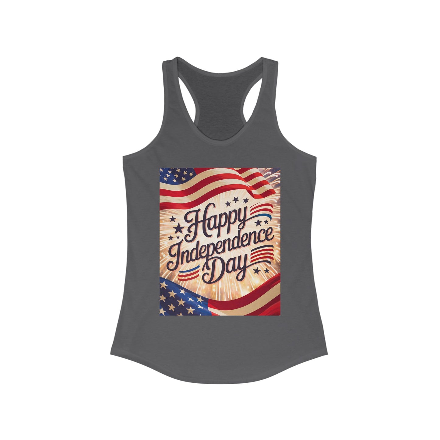 Lion's Main Apparel Independence Day Racerback Tank
