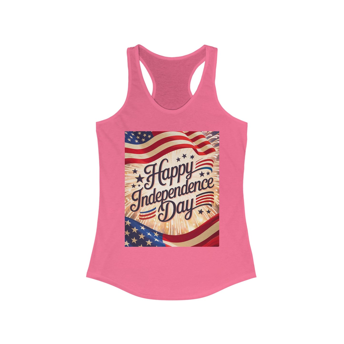 Lion's Main Apparel Independence Day Racerback Tank