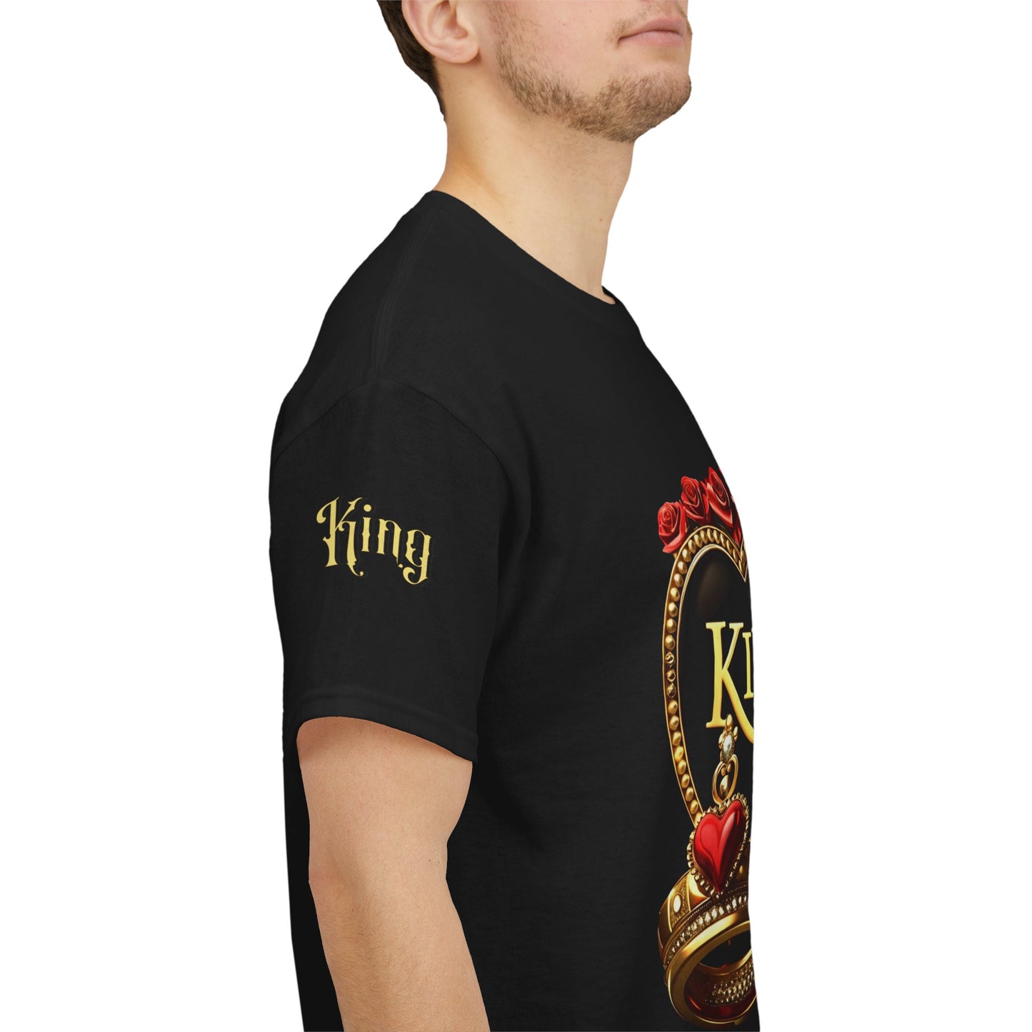 Lion's Main Apparel Royalty is King-Themed Unisex Heavy Cotton Tee