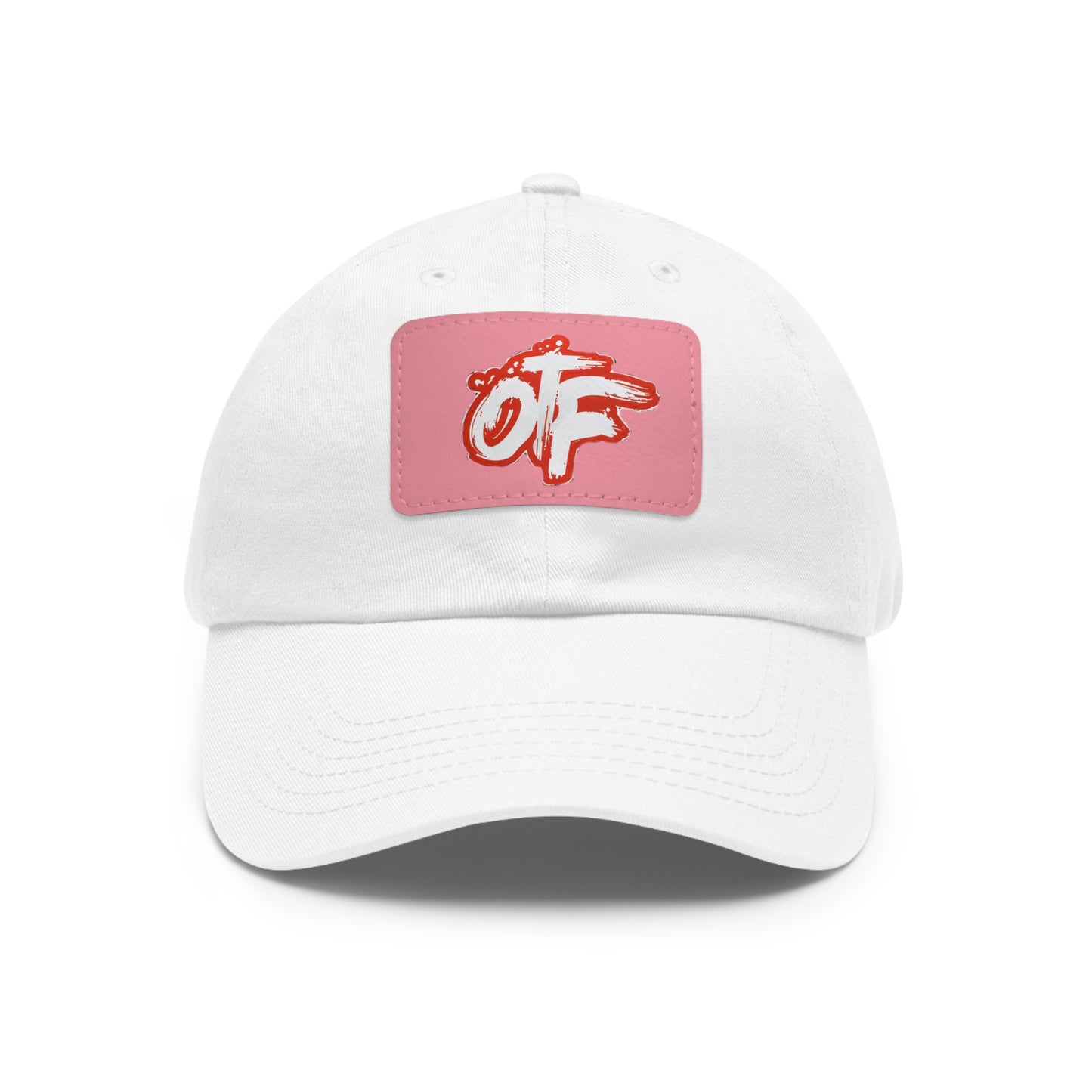 Stylish Lion's Main Apparel Dad Hat with Leather Patch