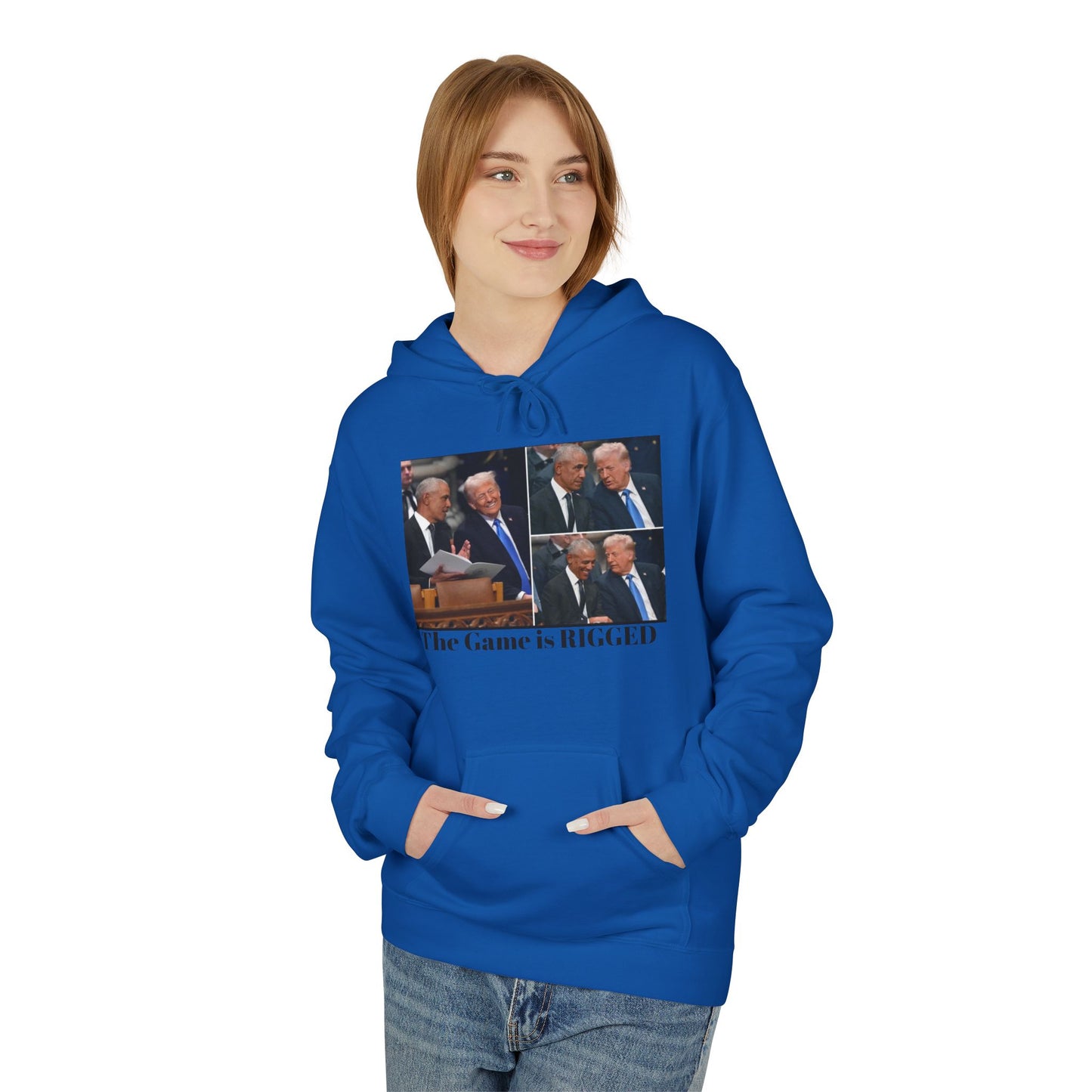 The GAME Unisex Midweight Softstyle Fleece Hoodie