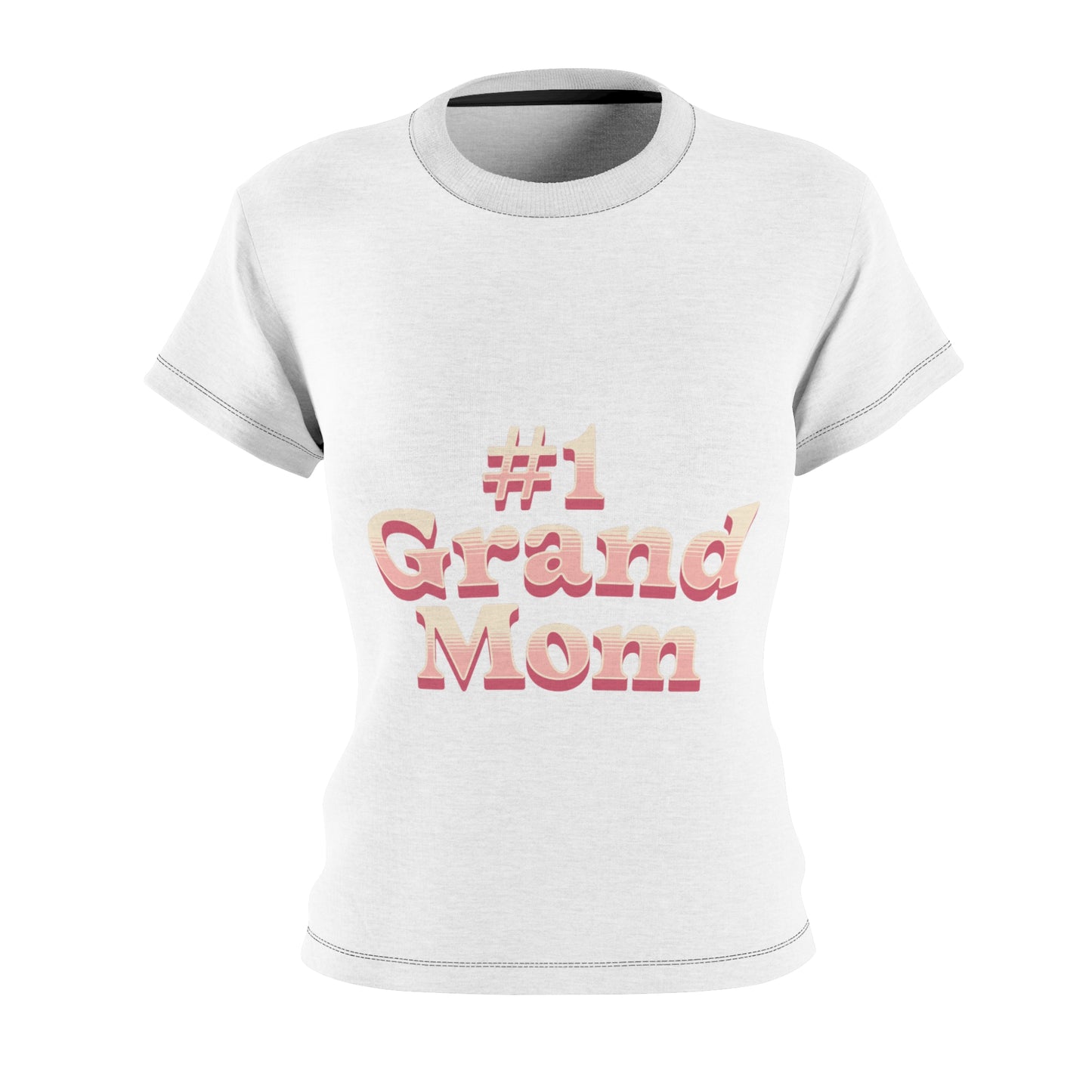Lion's Main Apparel Customizable #1 Grand Mom Women''s Tee