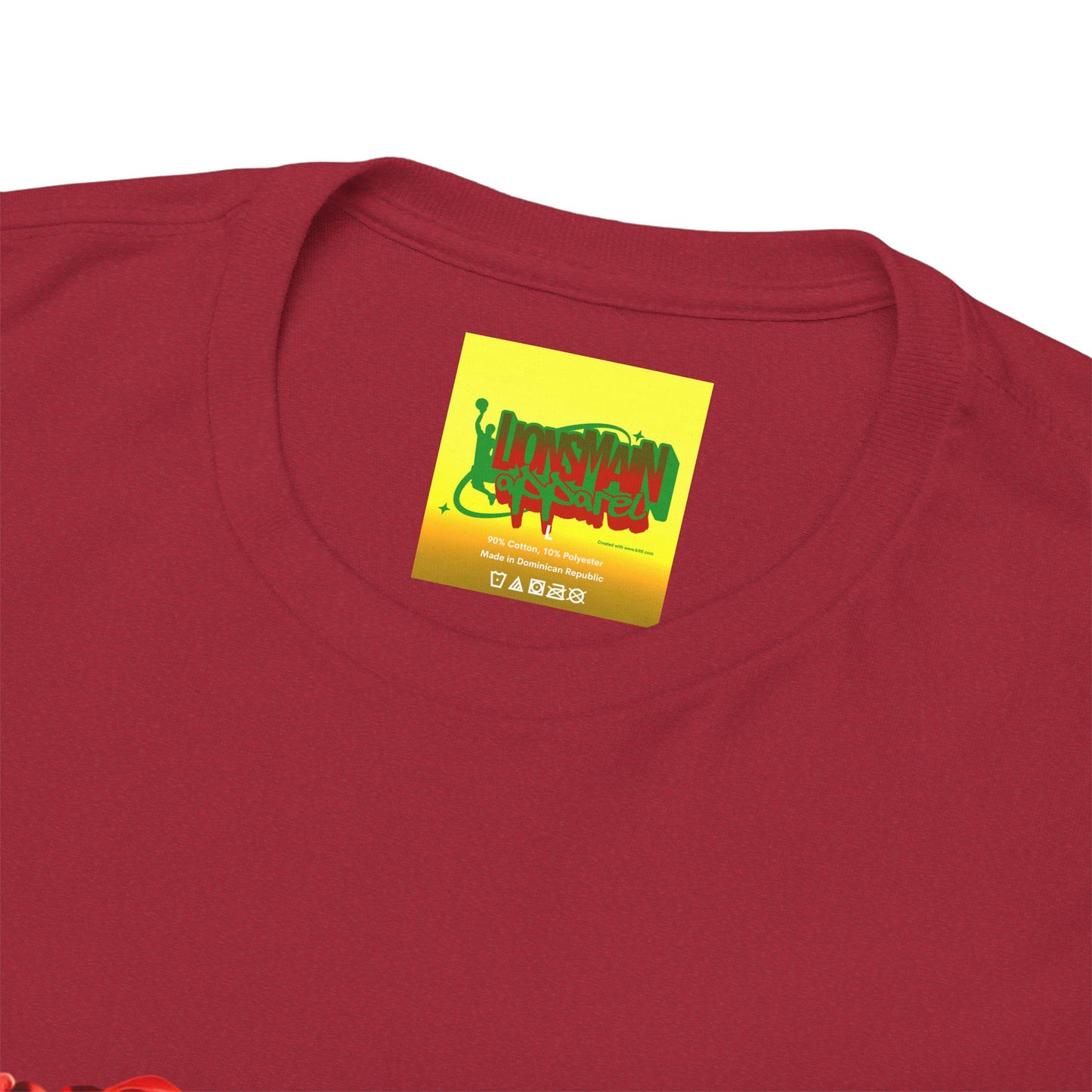 Lion's Main Apparel Royalty is King-Themed Unisex Heavy Cotton Tee