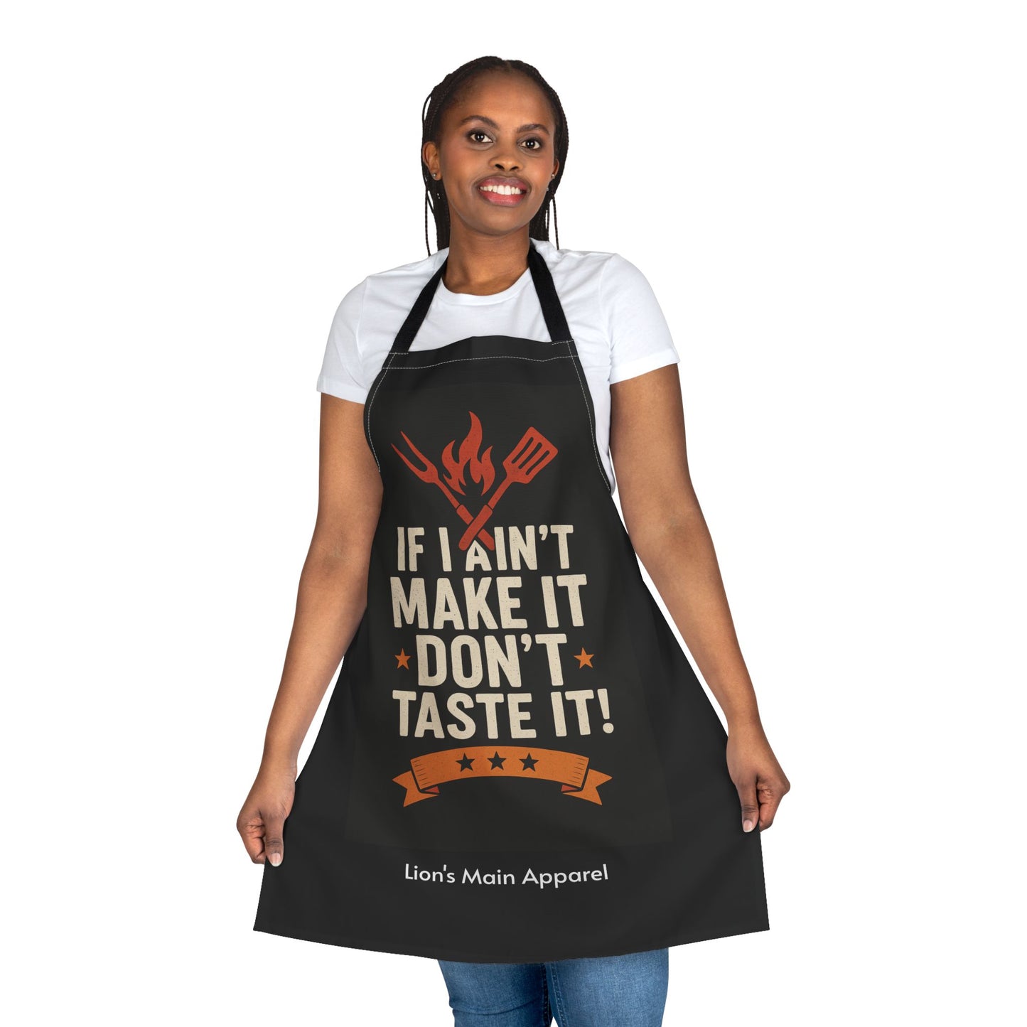 Lion's Main Apparel "If I" Cooking Apron