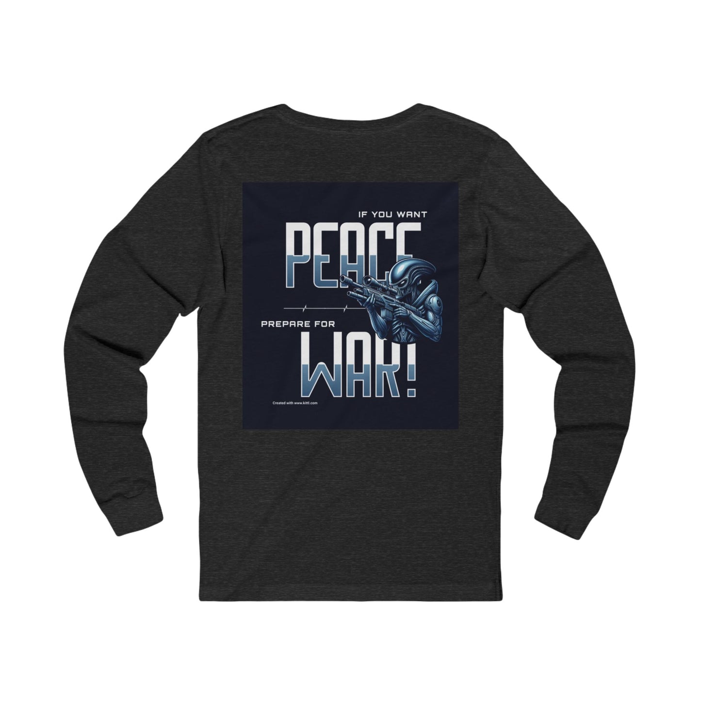 War and Peace Unisex Jersey Long Sleeve Tee