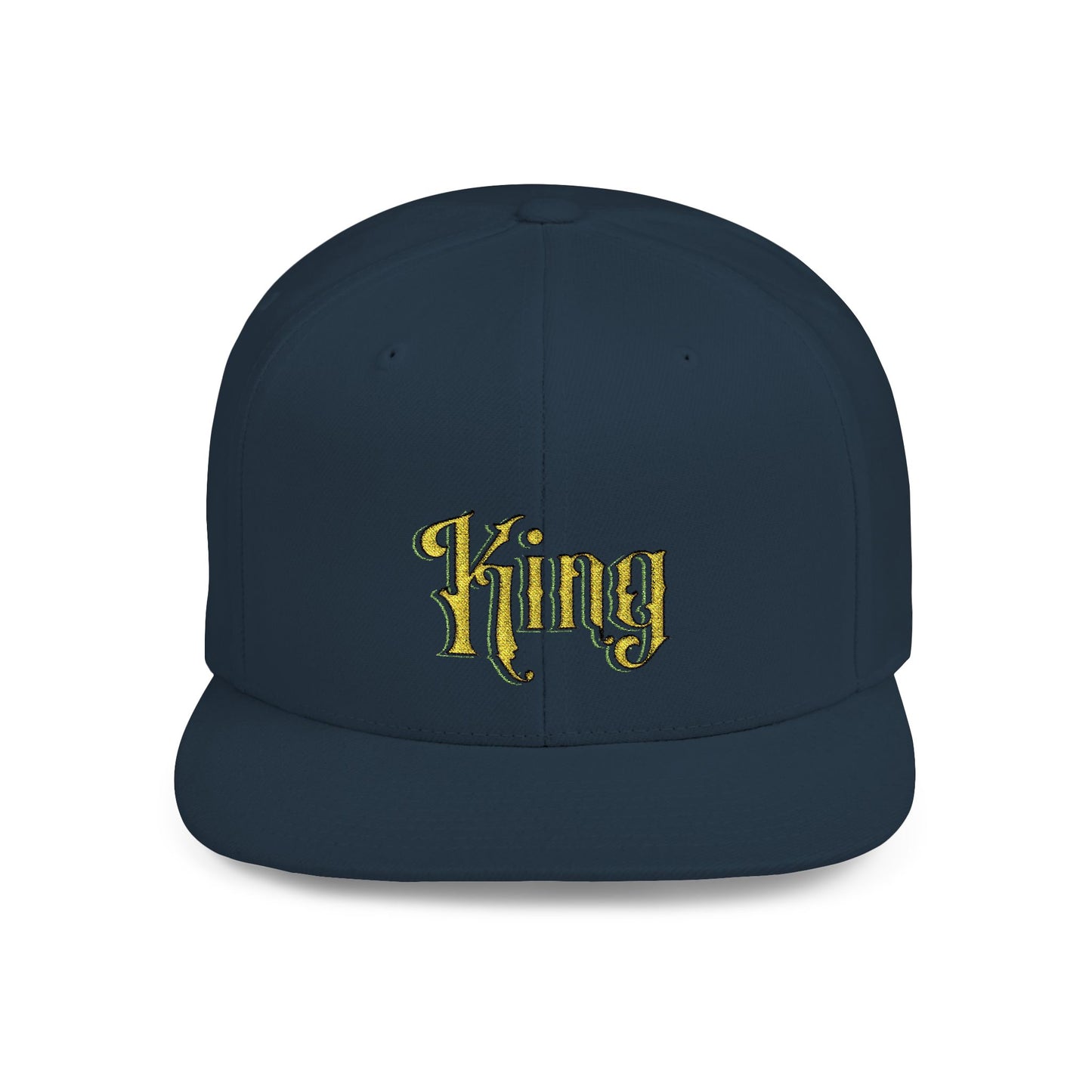 Lion's Main Apparel Royalty King Flat Bill Snapback Hat