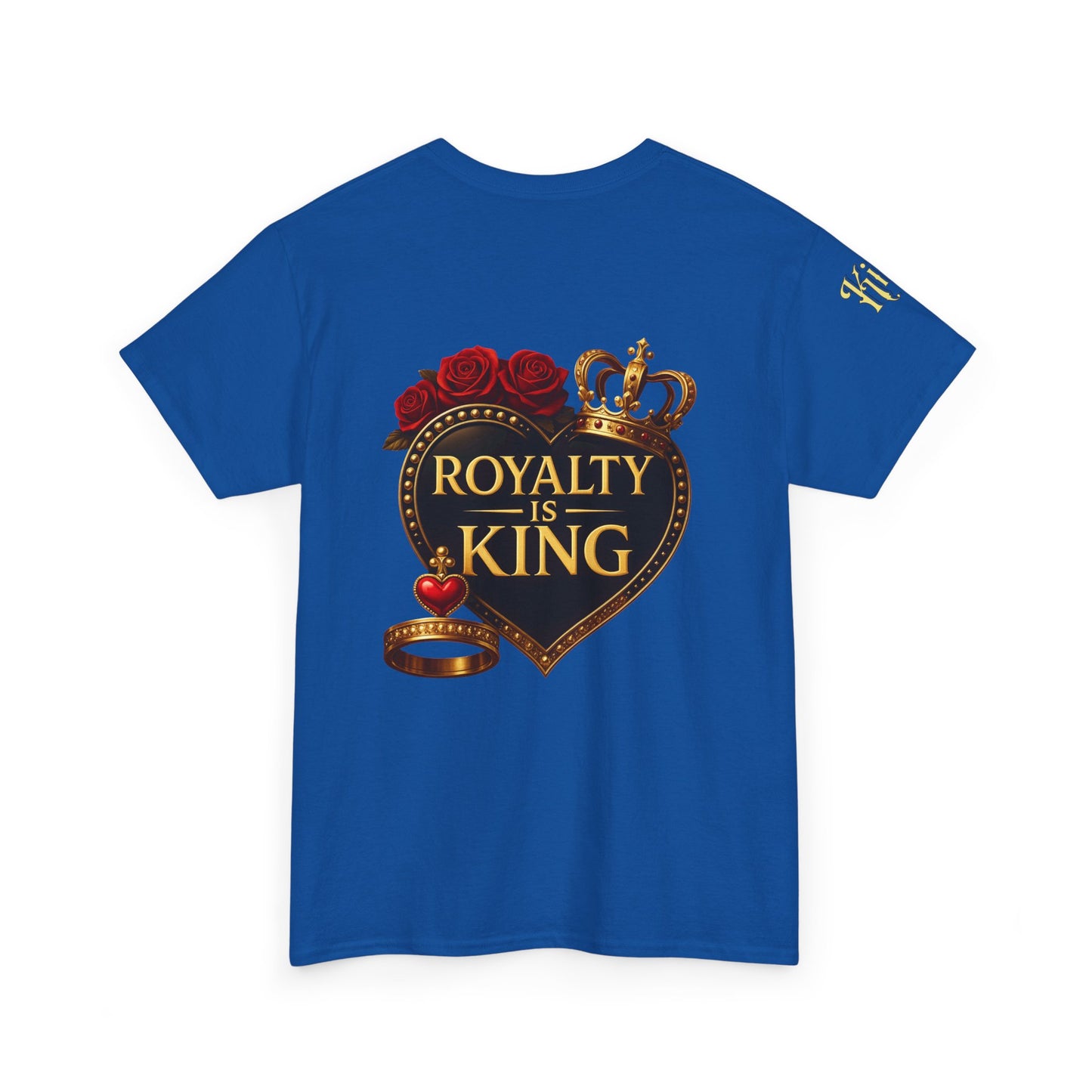Lion's Main Apparel Royalty is King-Themed Unisex Heavy Cotton Tee