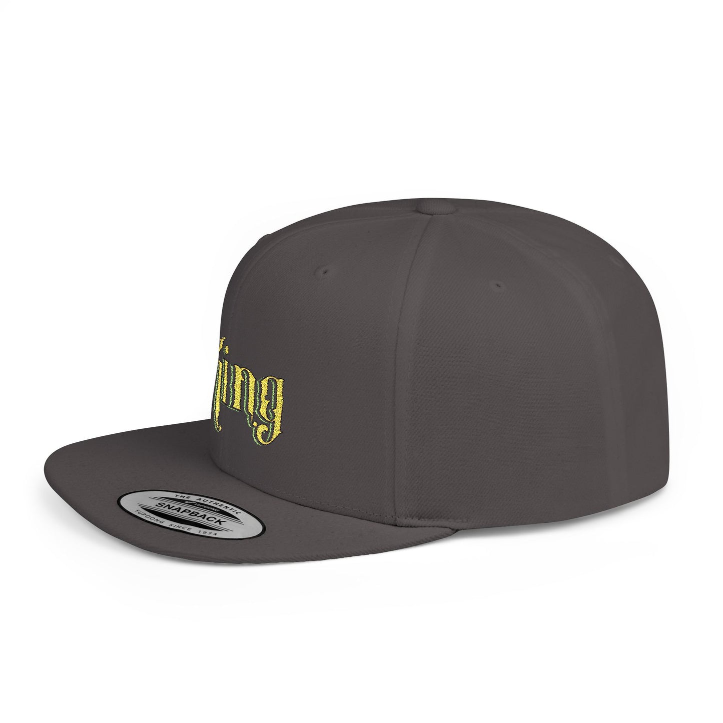 Lion's Main Apparel Royalty King Flat Bill Snapback Hat