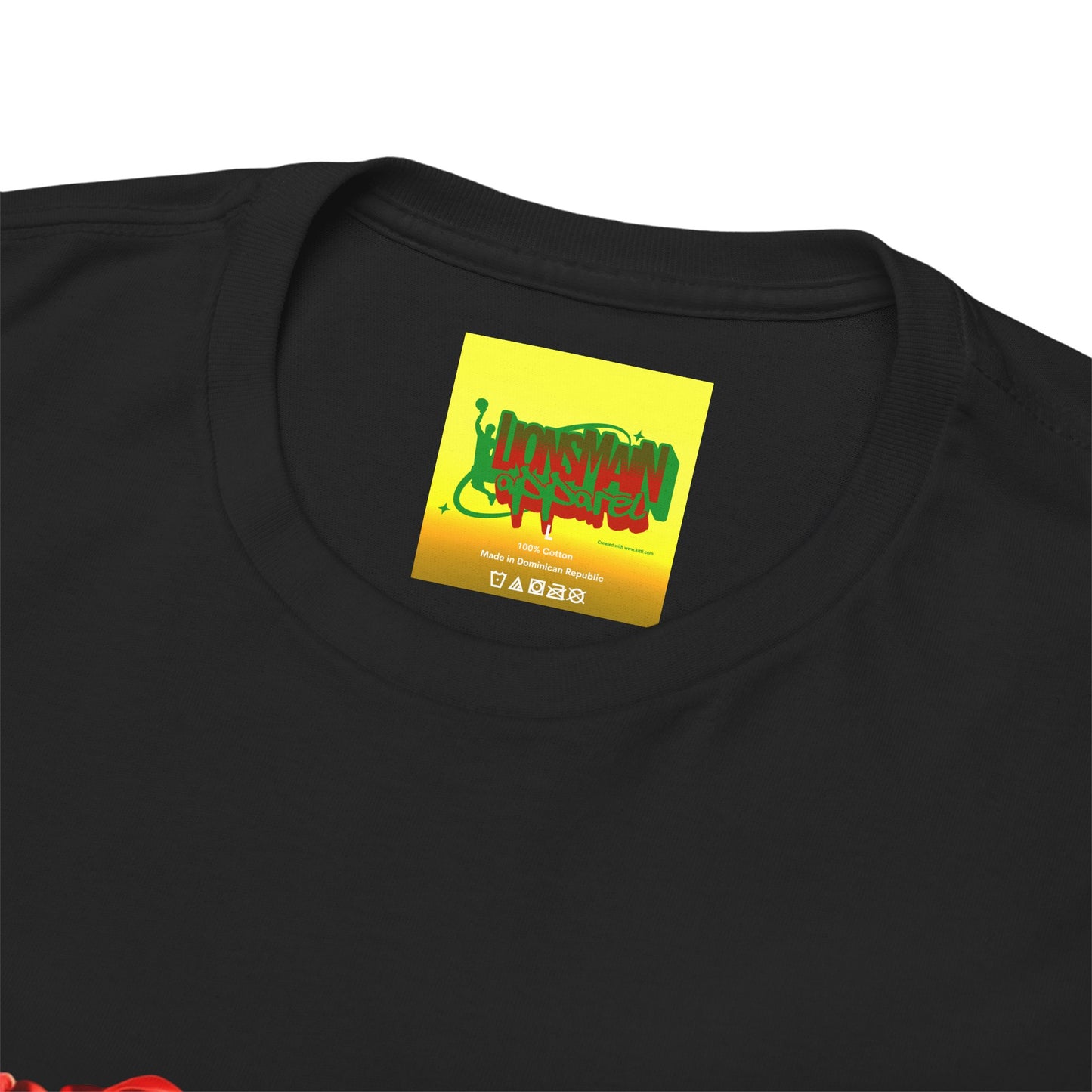 Lion's Main Apparel Royalty is King-Themed Unisex Heavy Cotton Tee