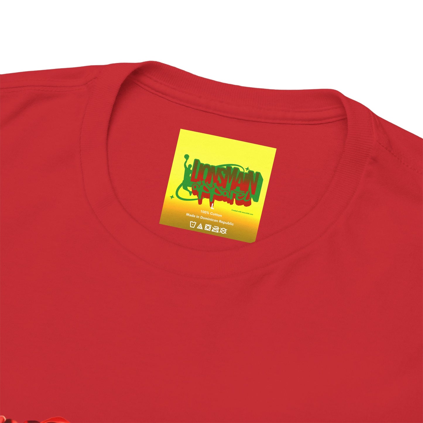 Lion's Main Apparel Royalty is King-Themed Unisex Heavy Cotton Tee