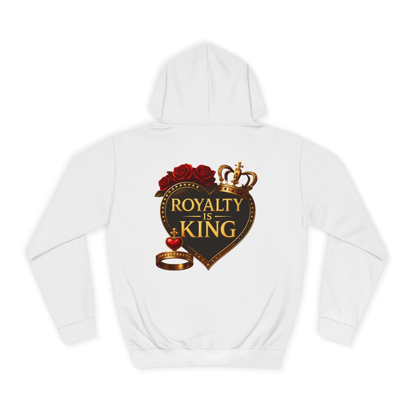 Lion's Main Apparel Royalty is King Unisex College Hoodie