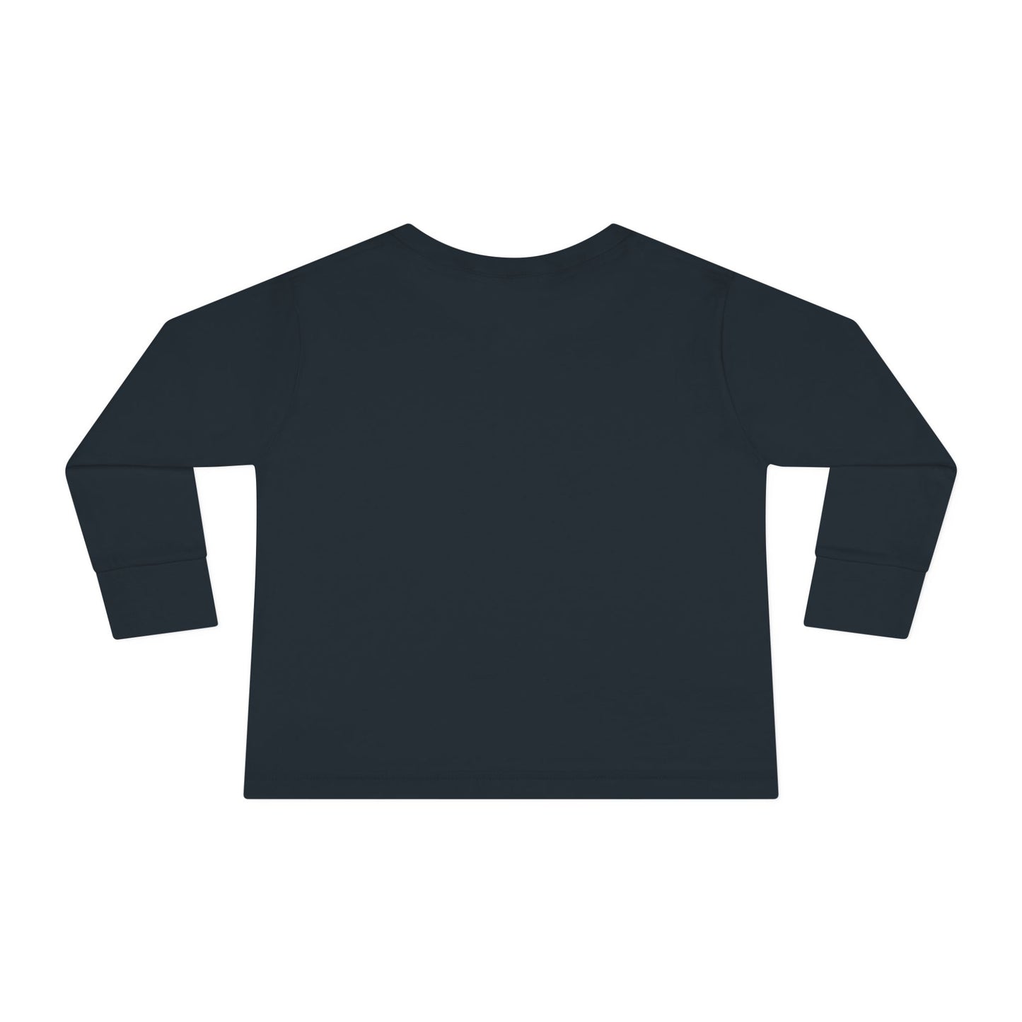 Lion's Main Apparel Toddler Long Sleeve Tee - "Spread Happiness" Graphic Tee for Kids
