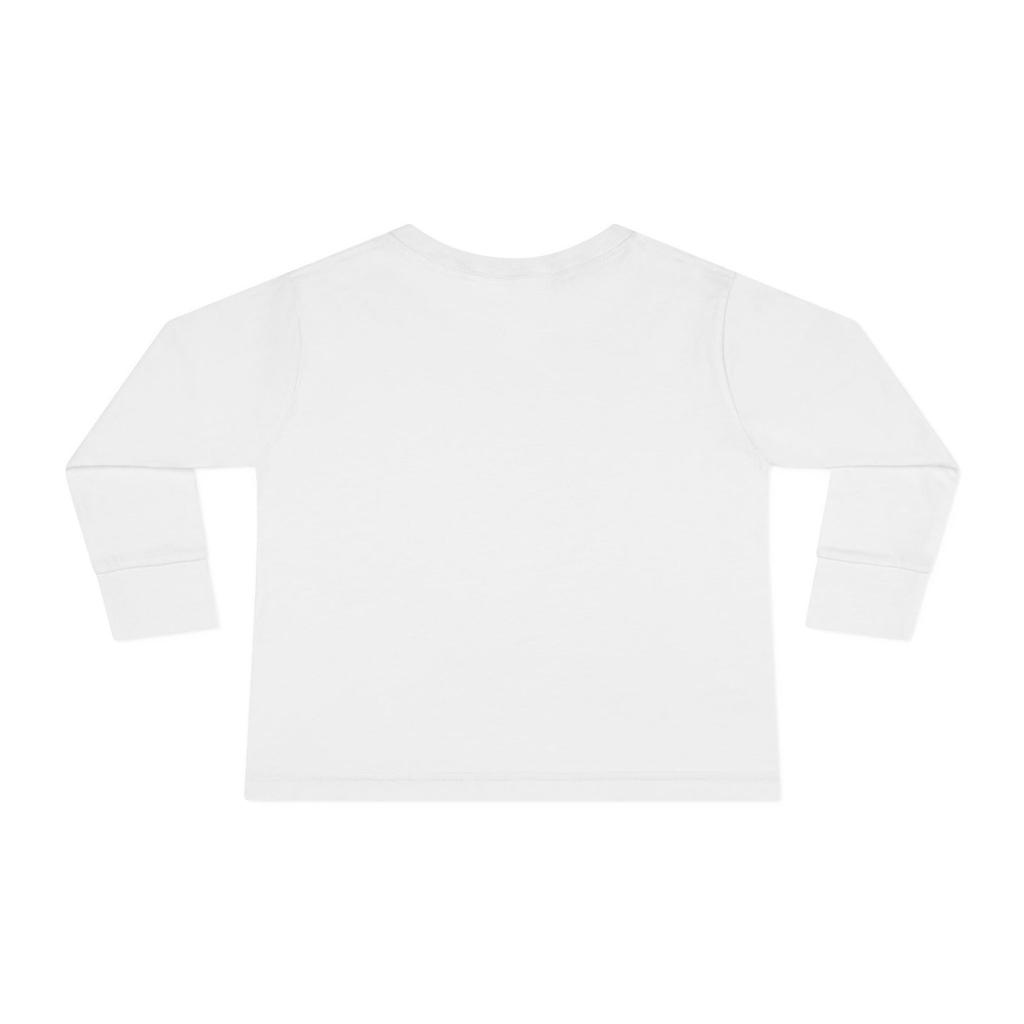 Lion's Main Apparel Toddler Long Sleeve Tee - "Spread Happiness" Graphic Tee for Kids