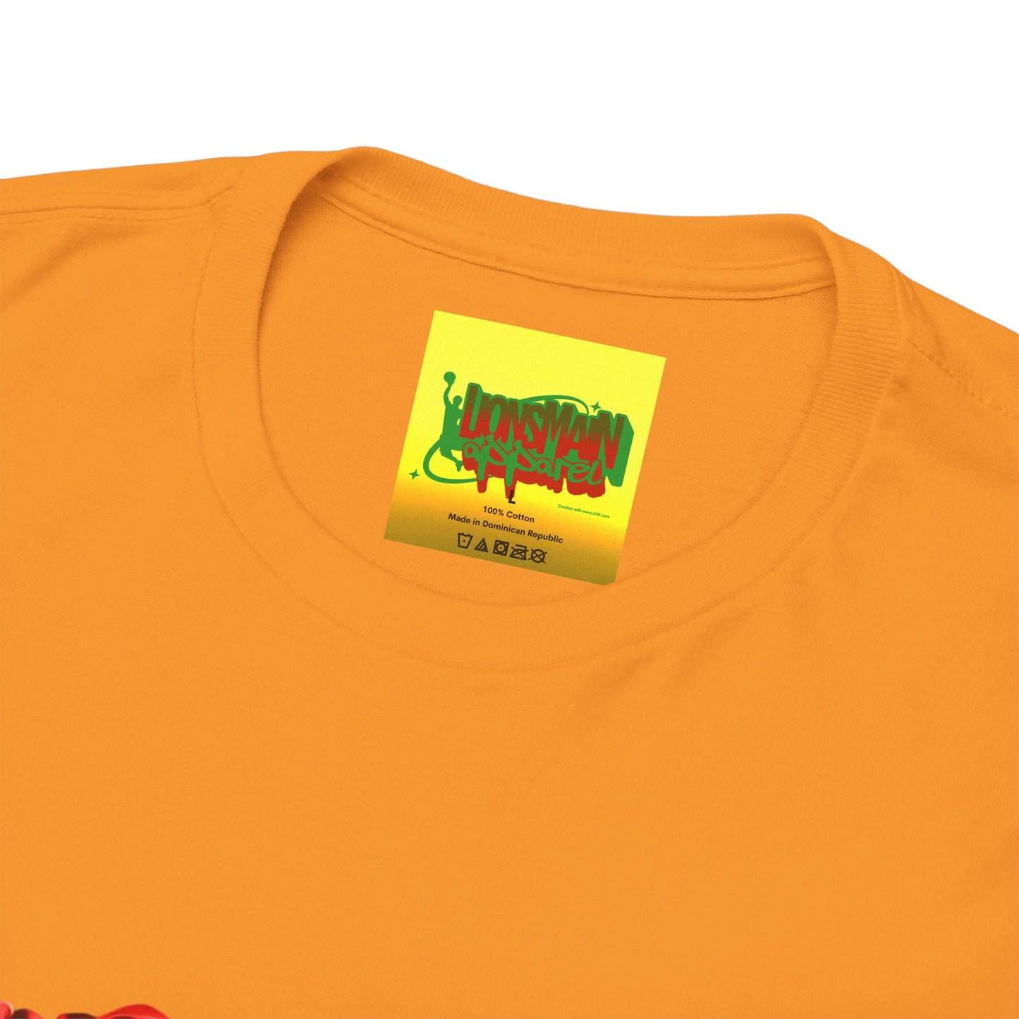Lion's Main Apparel Royalty is King-Themed Unisex Heavy Cotton Tee