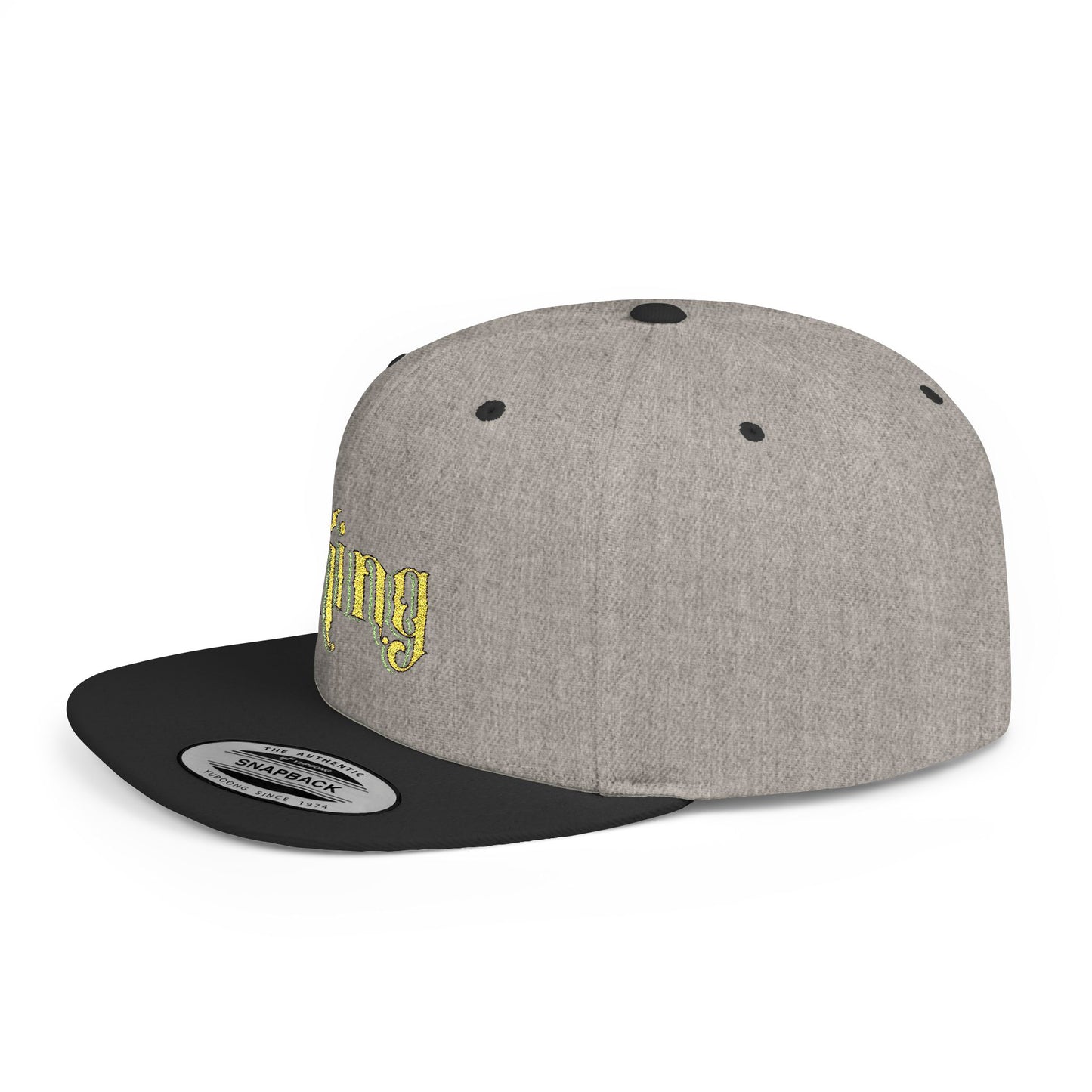 Lion's Main Apparel Royalty King Flat Bill Snapback Hat
