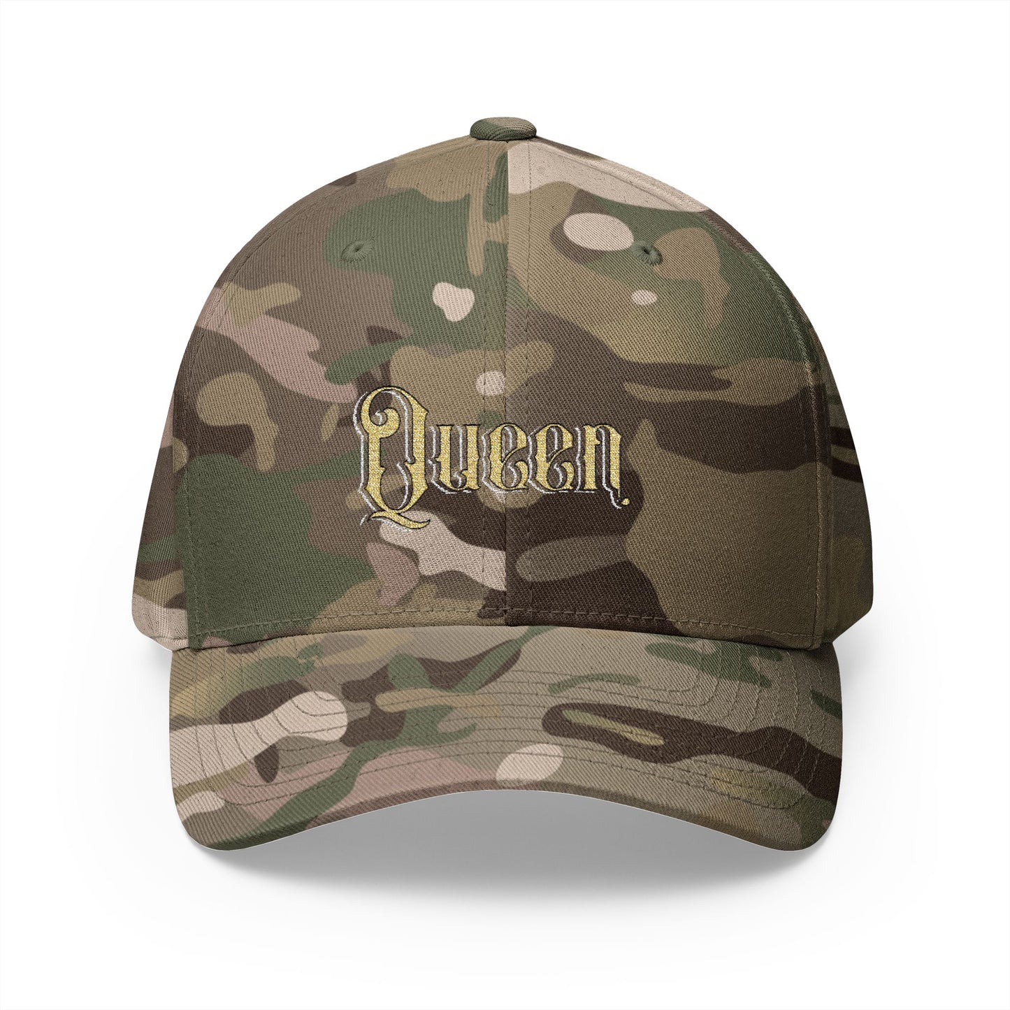 Lion's Main Apparel Royalty is Queen Embroidered Cap