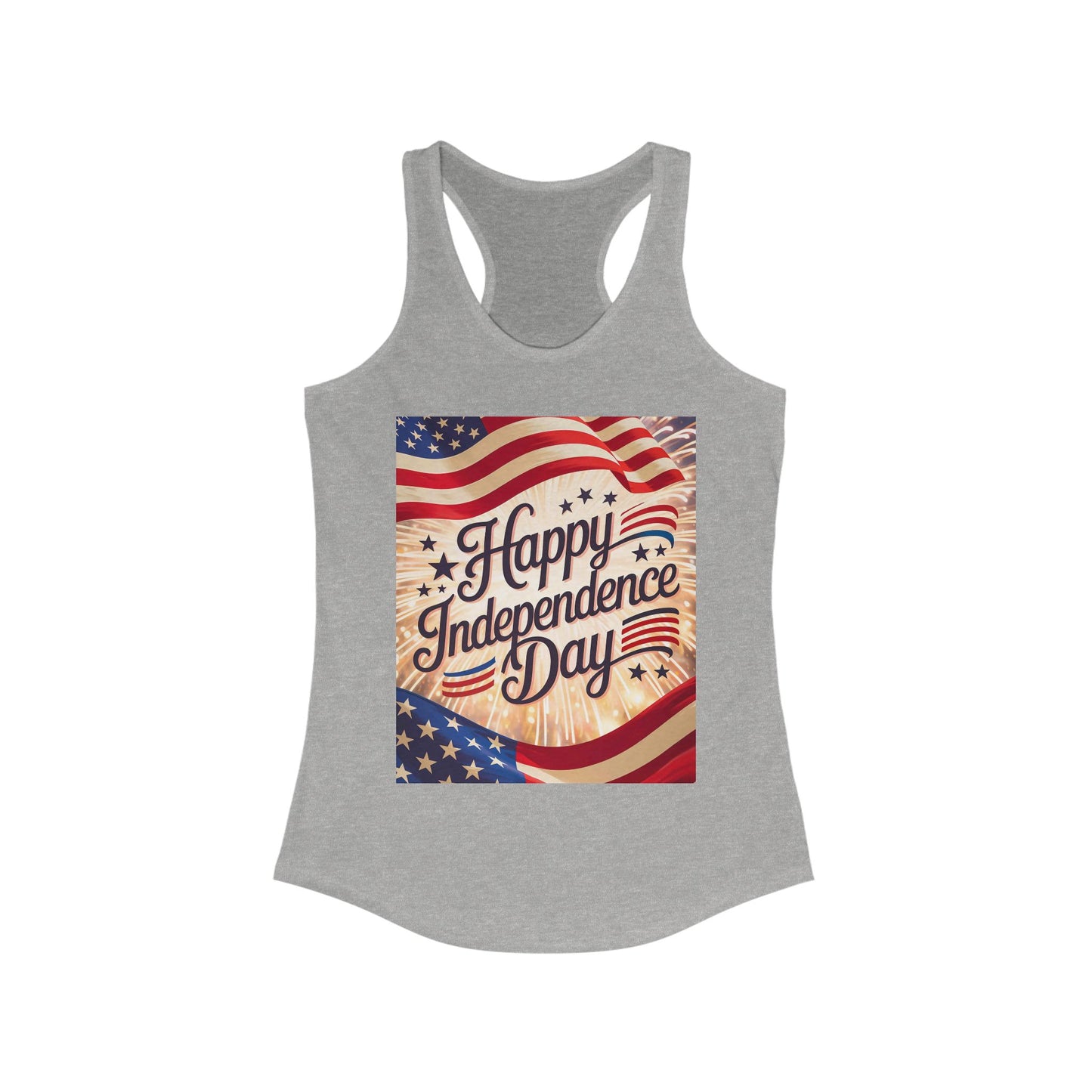 Lion's Main Apparel Independence Day Racerback Tank