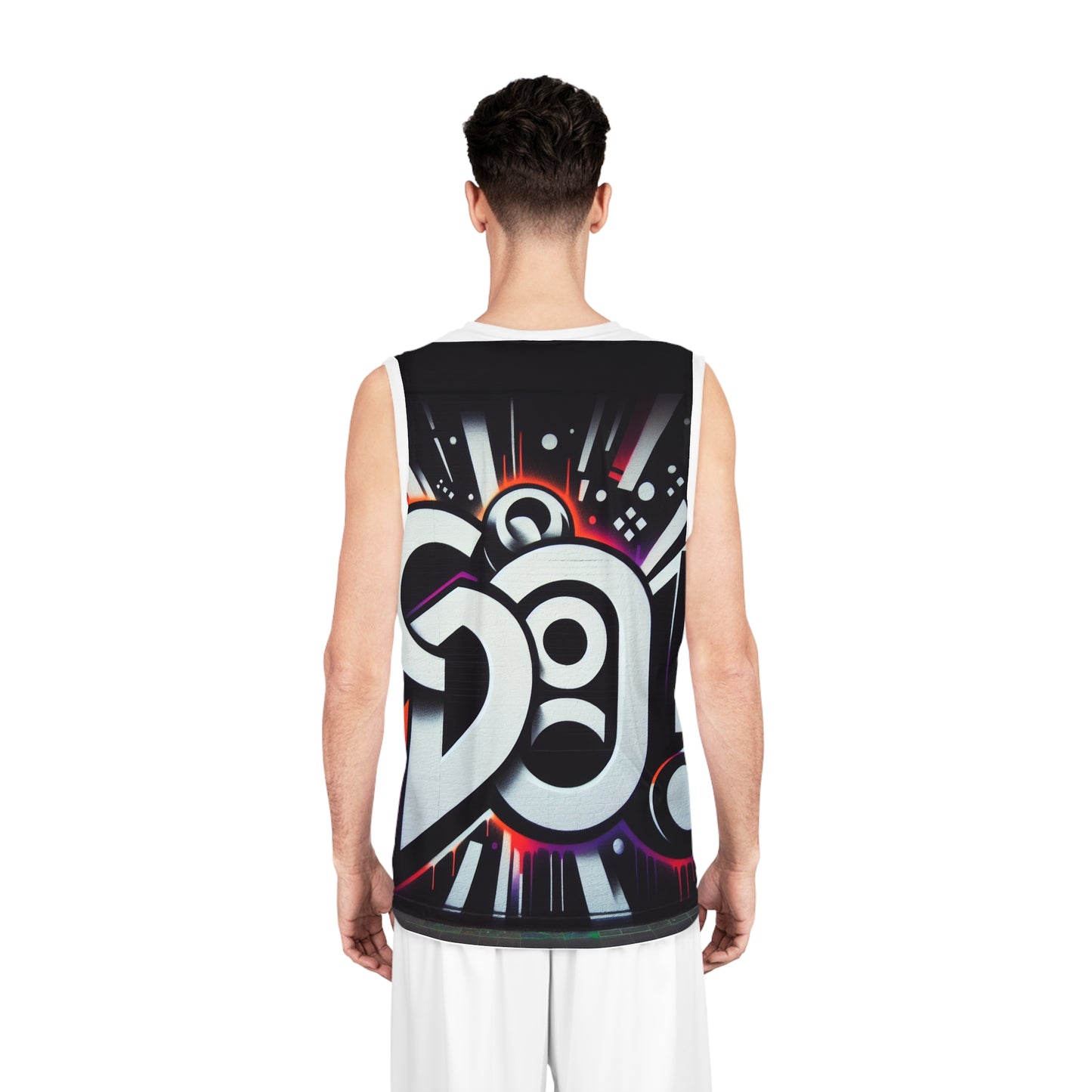 Lion's Main Apparel DJ Chuck Graphic Basketball Jersey