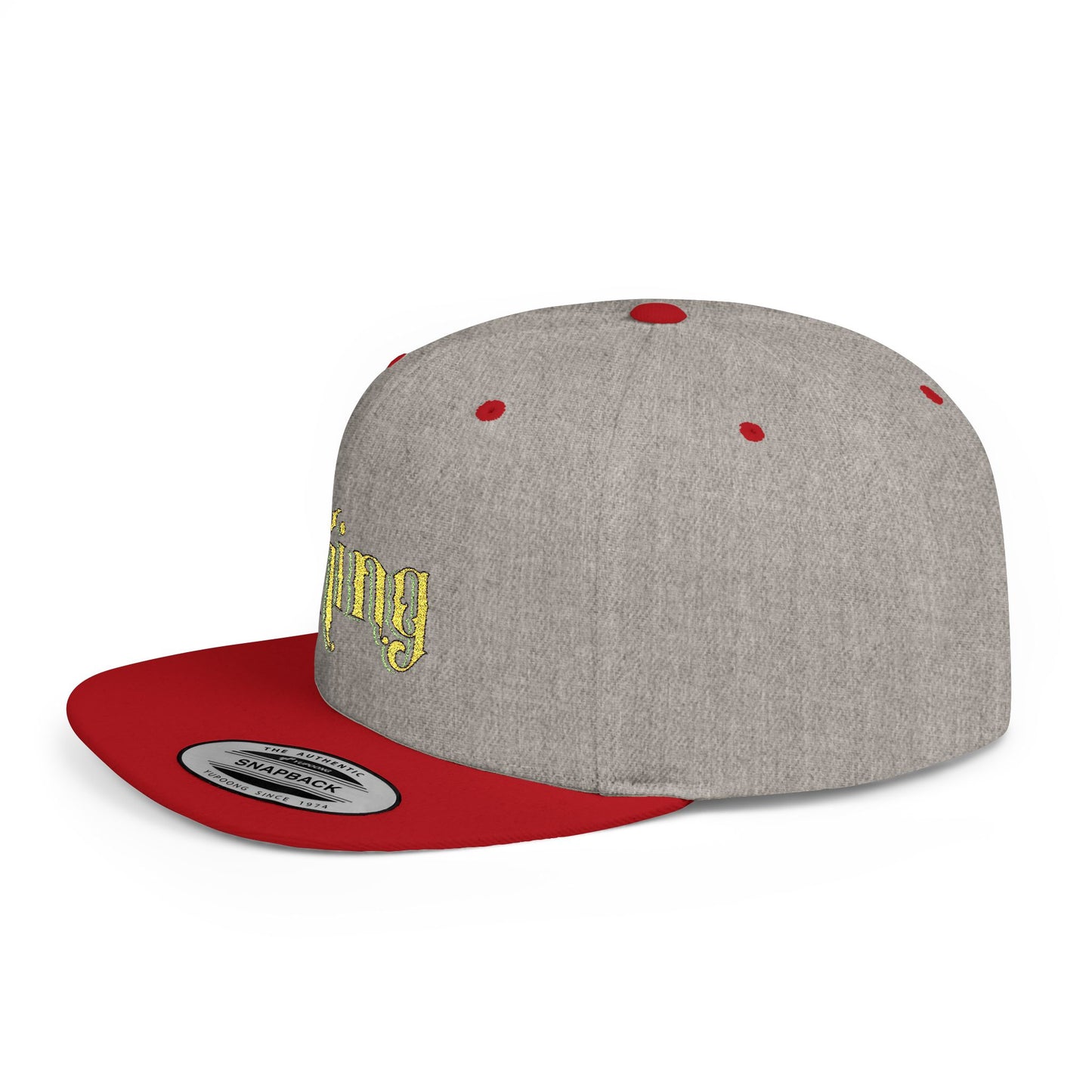 Lion's Main Apparel Royalty King Flat Bill Snapback Hat