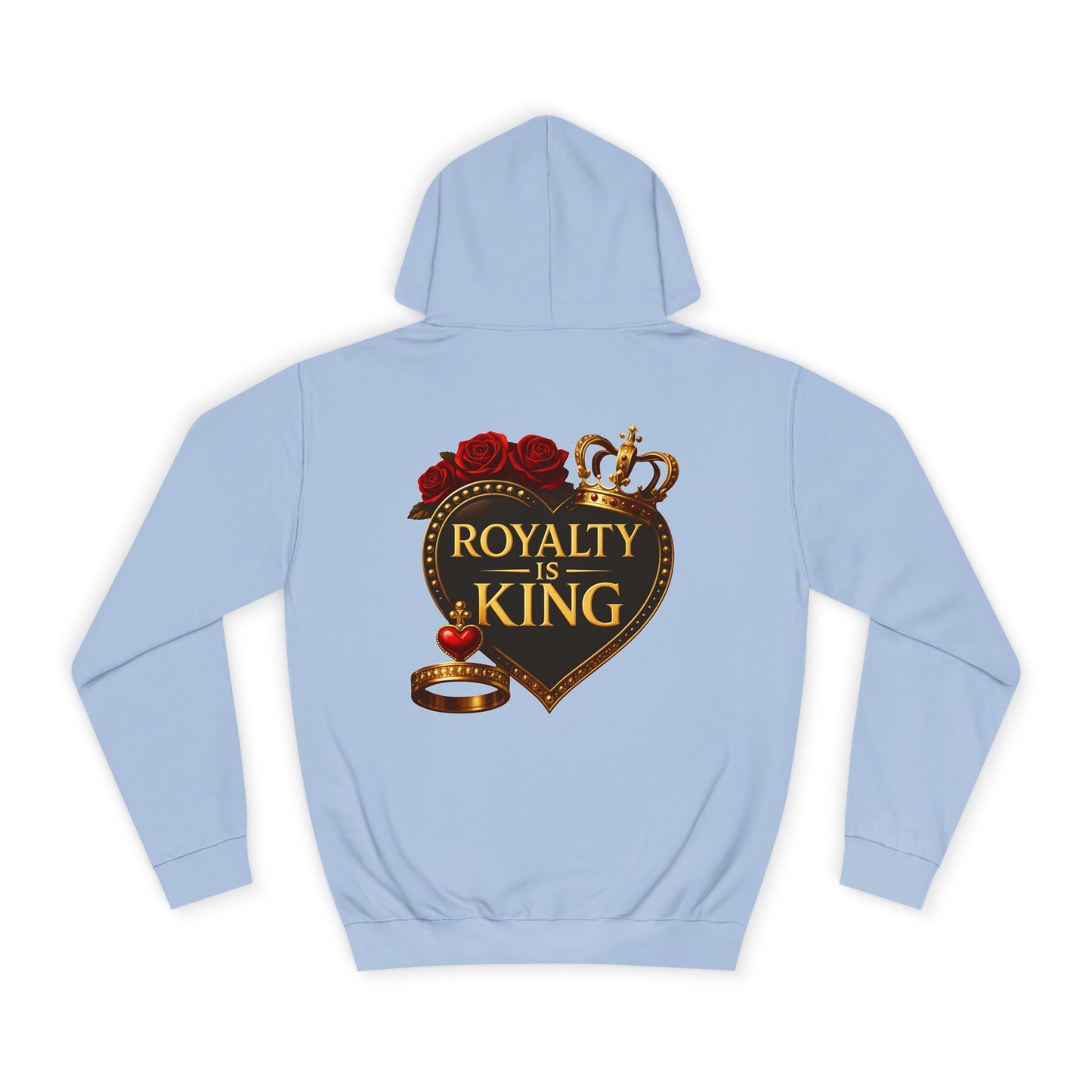 Lion's Main Apparel Royalty is King Unisex College Hoodie