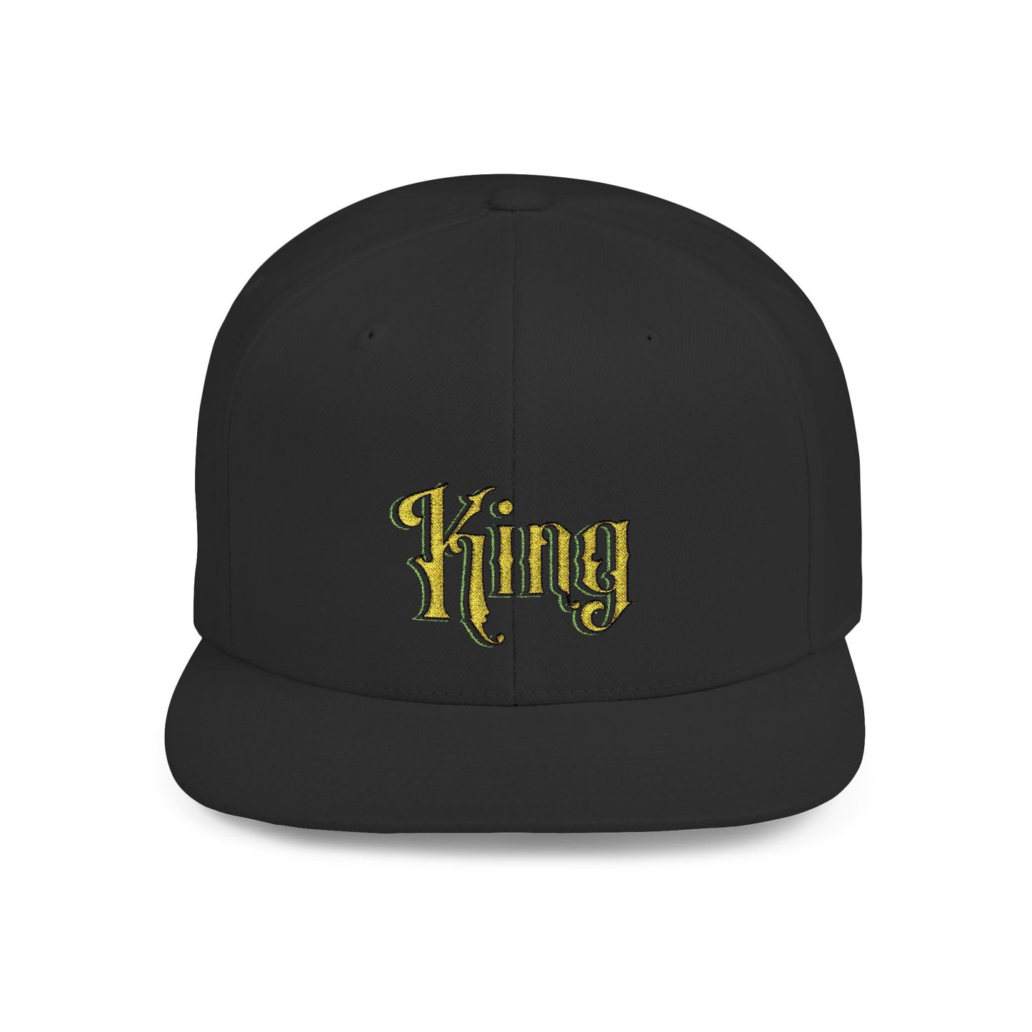 Lion's Main Apparel Royalty King Flat Bill Snapback Hat