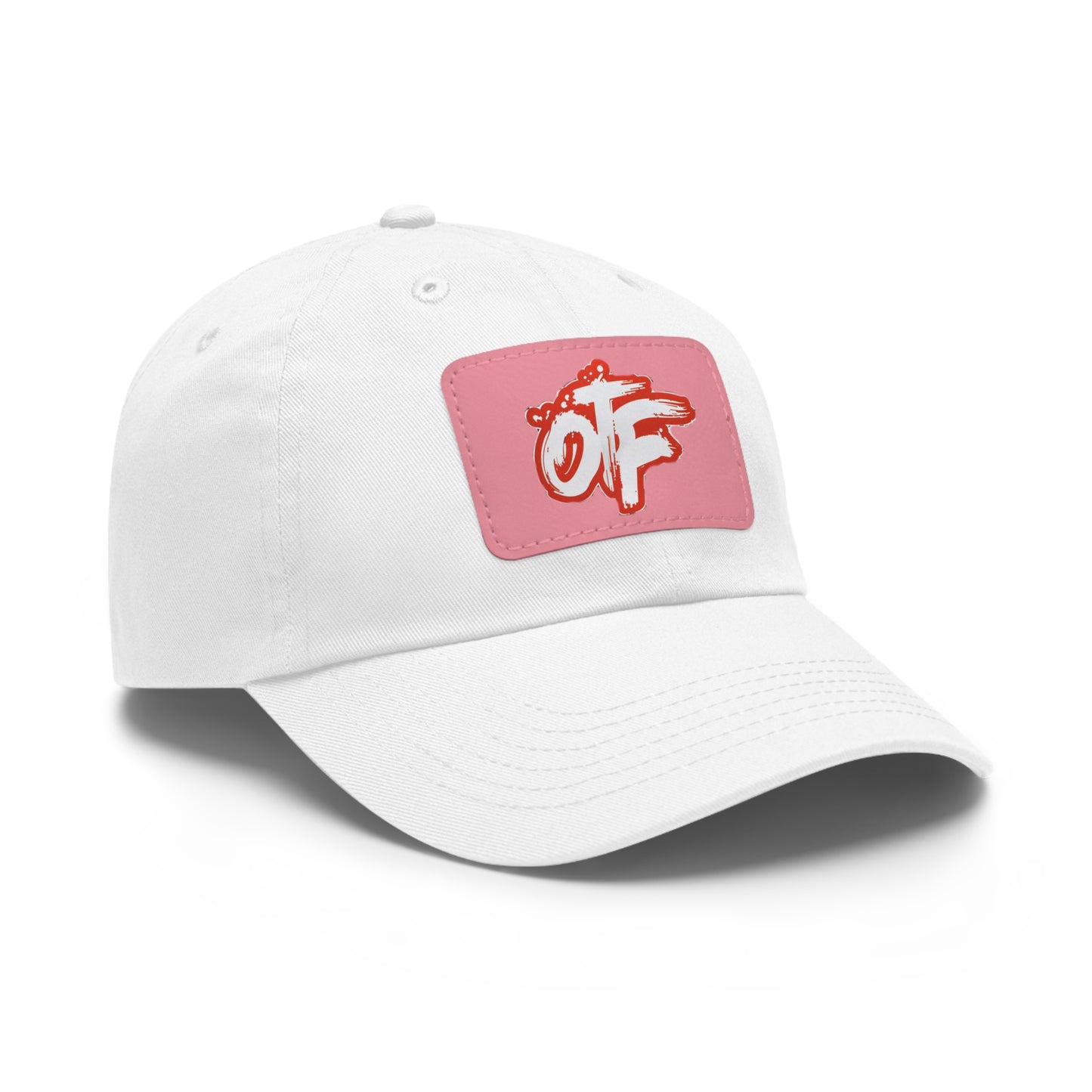 Stylish Lion's Main Apparel Dad Hat with Leather Patch