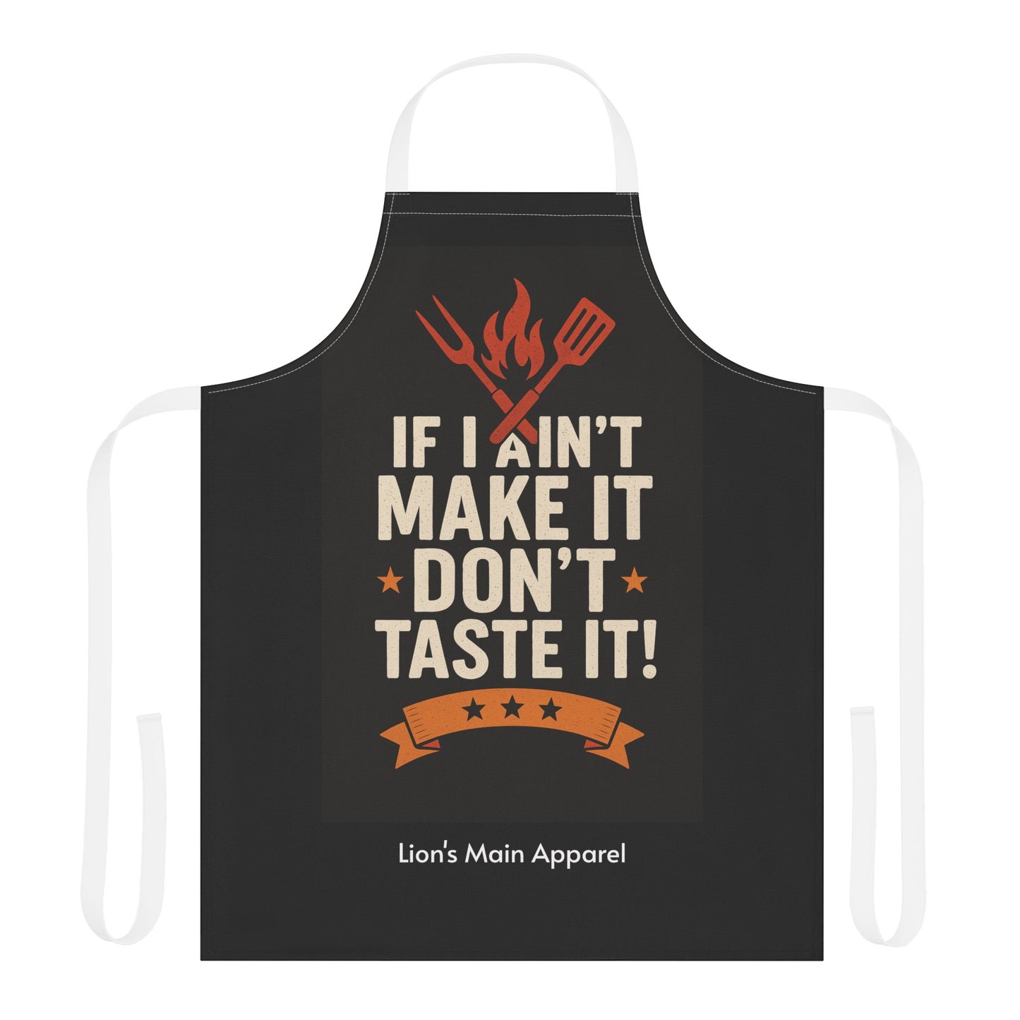 Lion's Main Apparel "If I" Cooking Apron