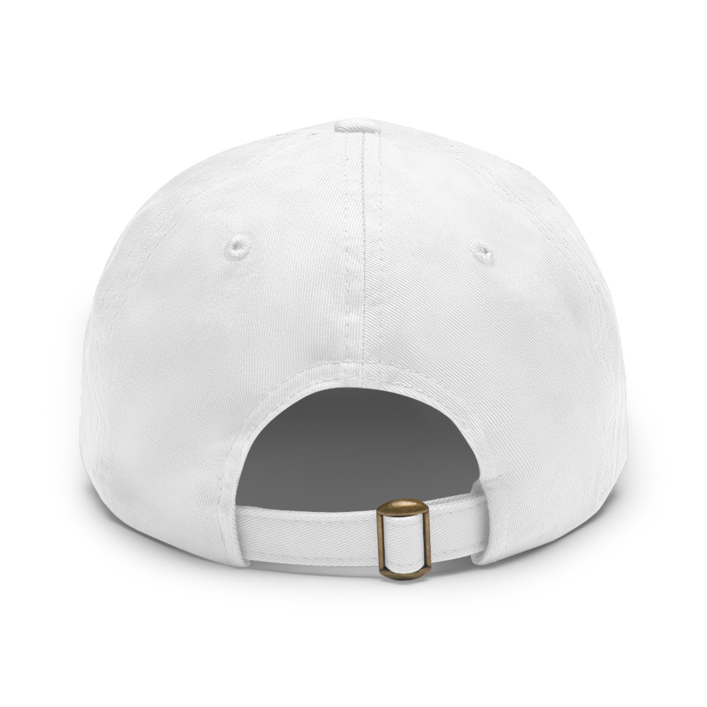 Stylish Lion's Main Apparel Dad Hat with Leather Patch