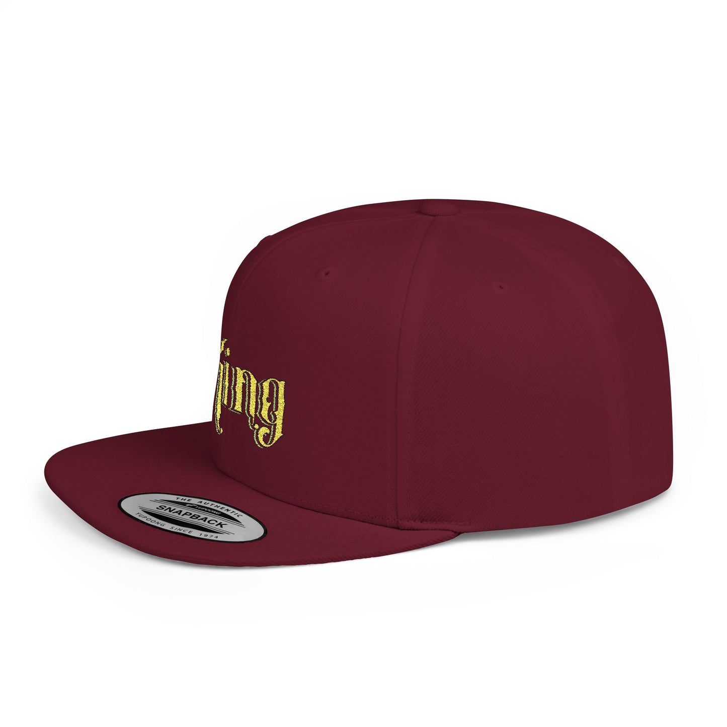 Lion's Main Apparel Royalty King Flat Bill Snapback Hat