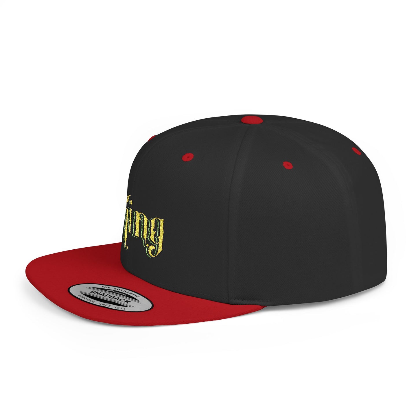 Lion's Main Apparel Royalty King Flat Bill Snapback Hat