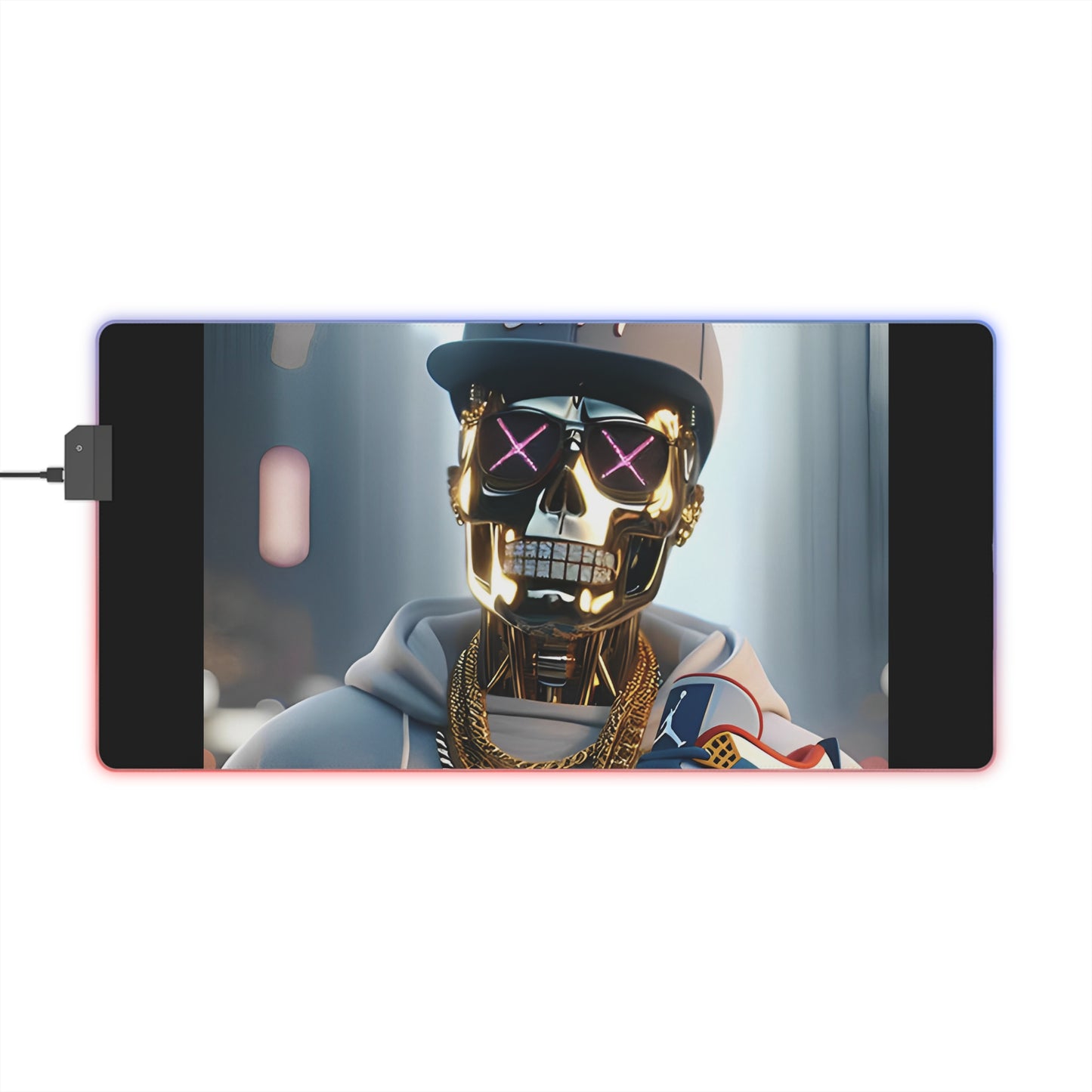 Lion's Main Apparel Robo B-Boy RGB LED Gaming Desk Pad