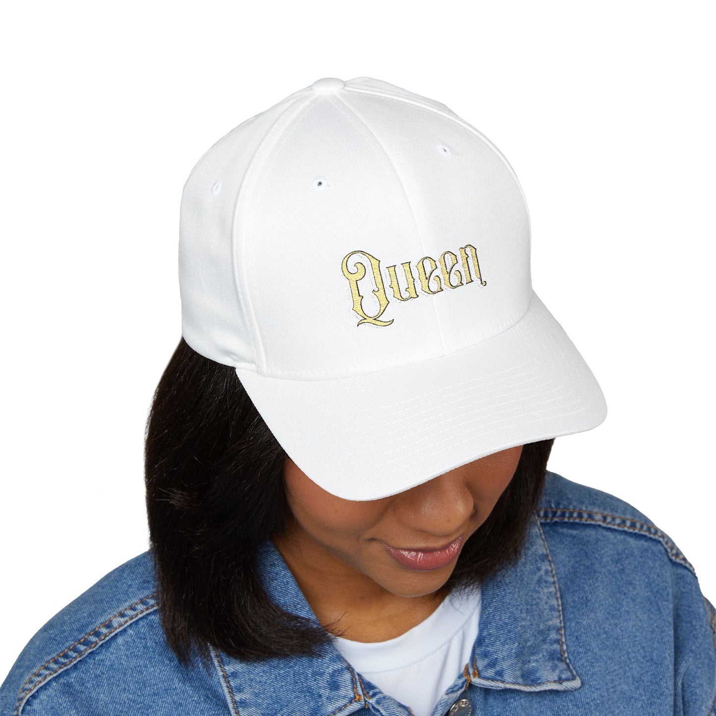 Lion's Main Apparel Royalty is Queen Embroidered Cap